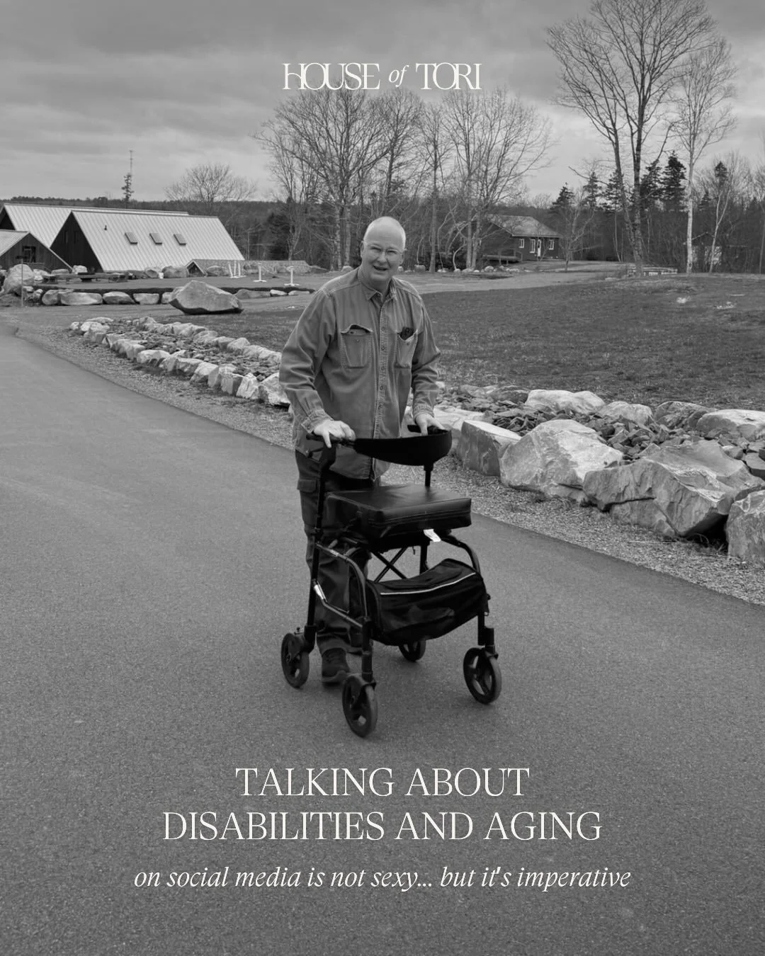 Let&rsquo;s strip the sexy layer off interior design and talk about something that most of us will silently struggle with one day - disability and aging.⁠
⁠
Watching my dad navigate muscular dystrophy has been a difficult but eye-opening experience. 