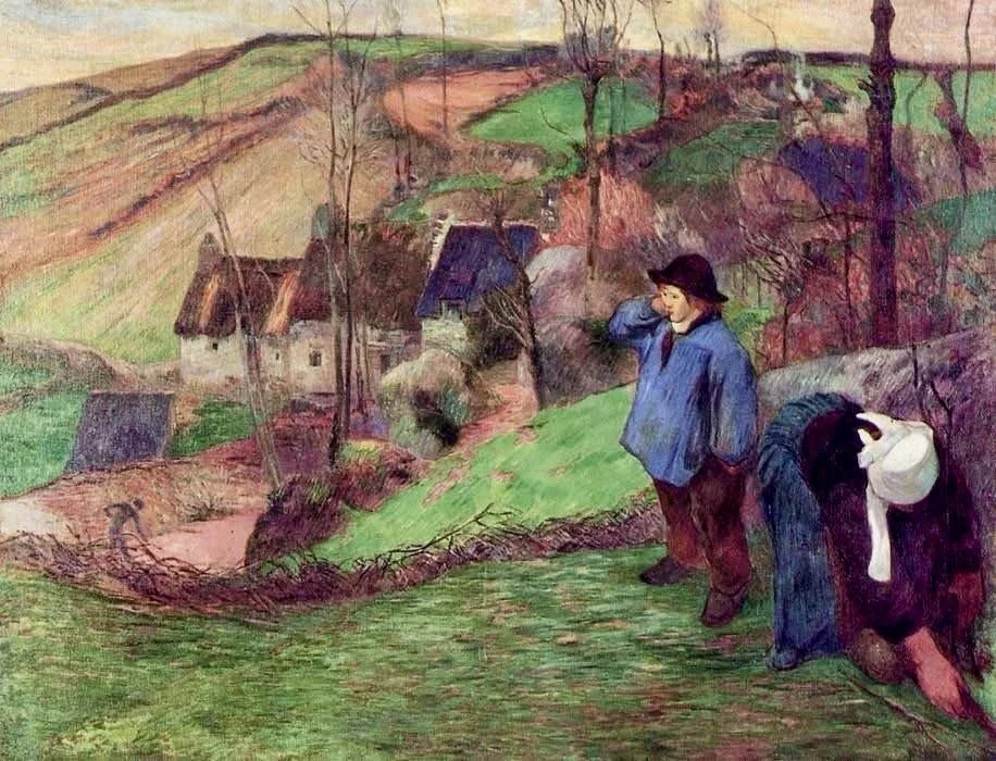 Paul Gauguin  Little Breton Shepherd