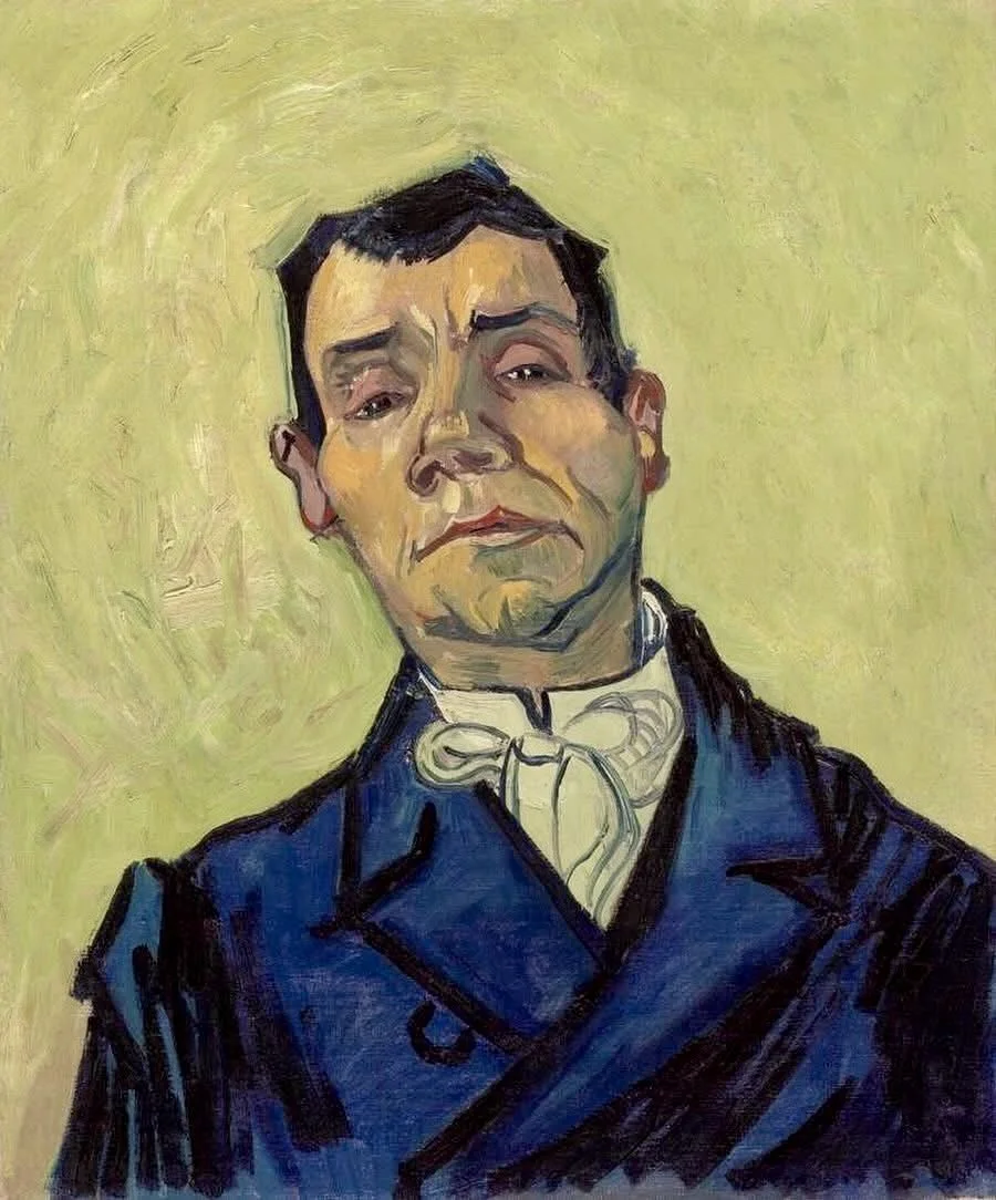#VanGogh of the Day: Portrait of Joseph-Michel Ginoux, October-December 1888. Oil on canvas, 65.3 × 54.4 cm. Kröller-Müller Museum, Otterlo.