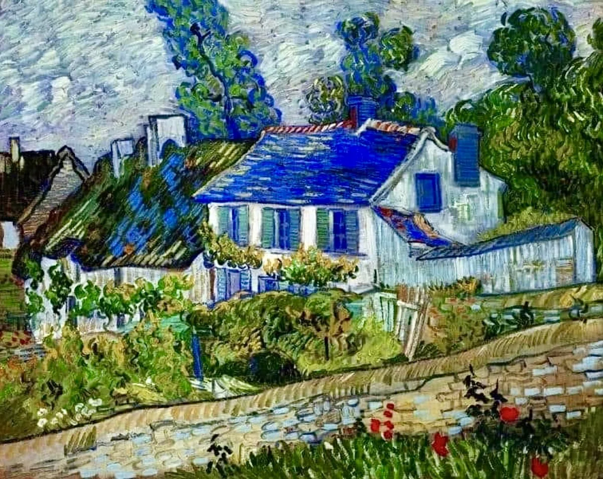 Houses At Auvers, 1890 Vincent van Gogh
