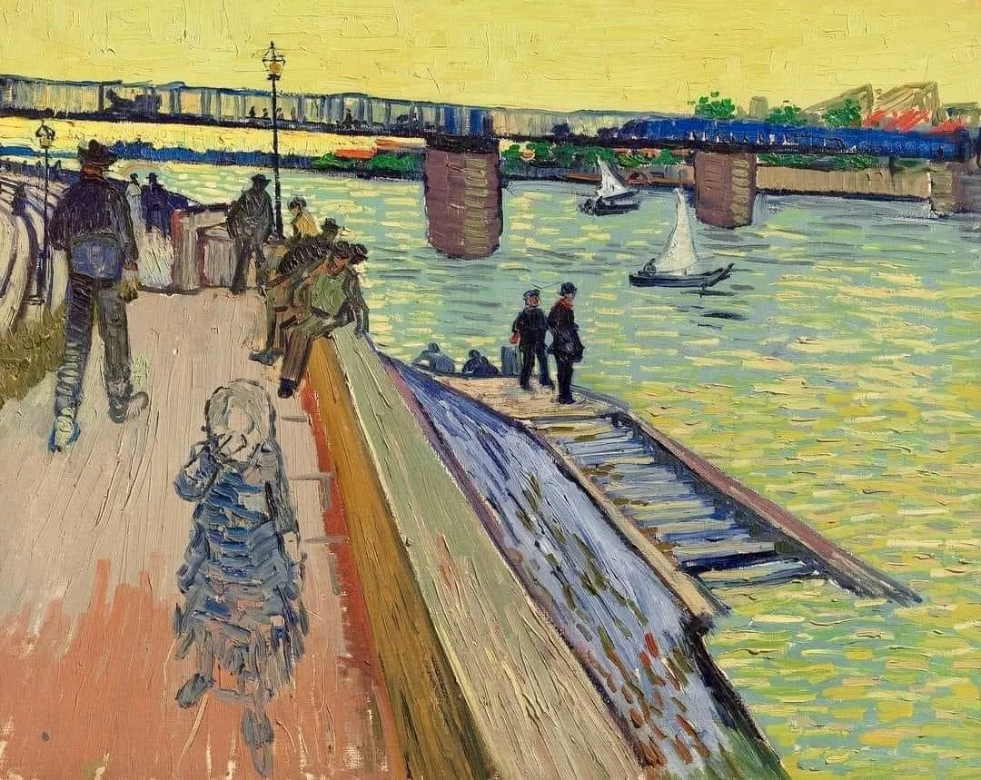 Vincent van Gogh  The Bridge at Trinquetaille, June 1888