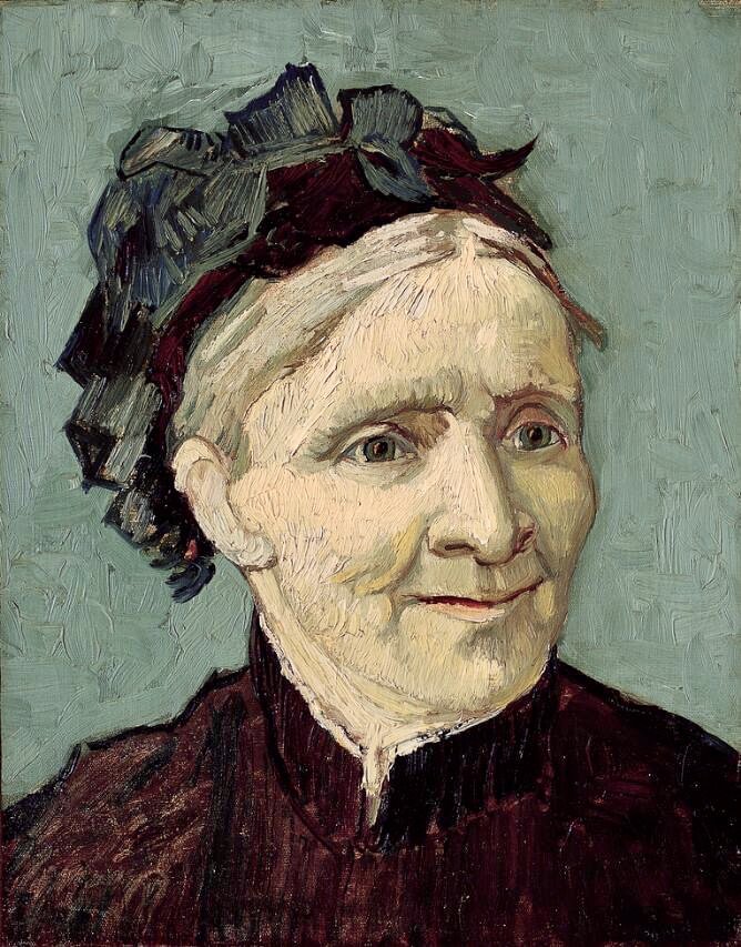 Portrait of the Artists Mother by Vincent van Gogh