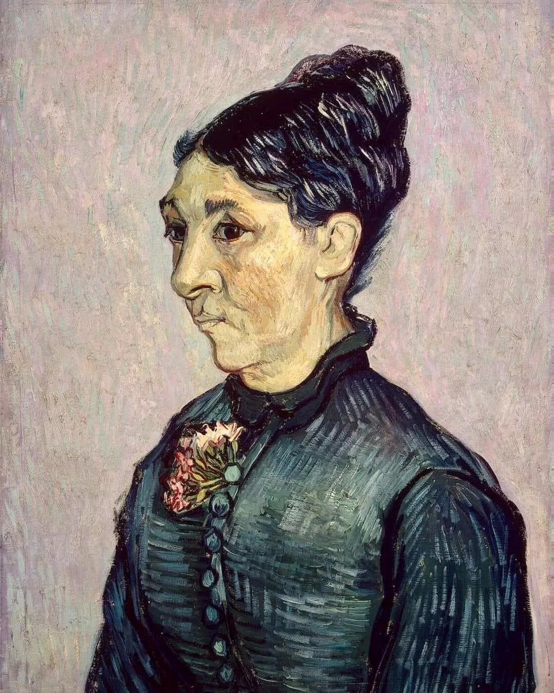 Van Gogh Portrait of Jeanne Lafuye Trabuc