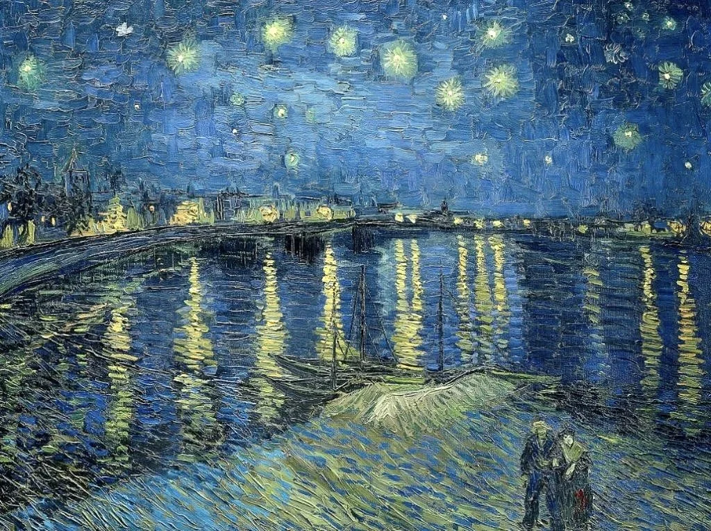 Starry Night over the Rhône by Vincent Van Gogh