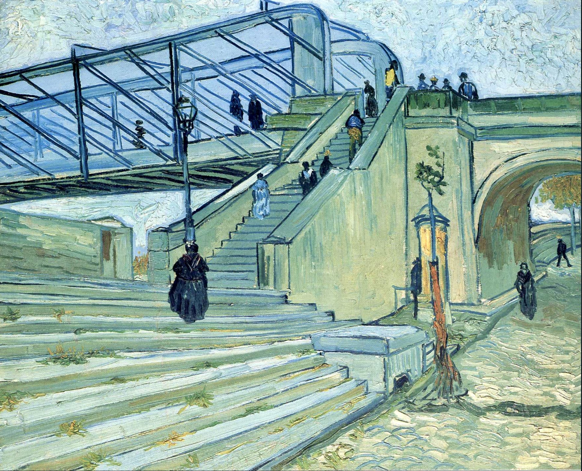 The Trinquetaille Bridge