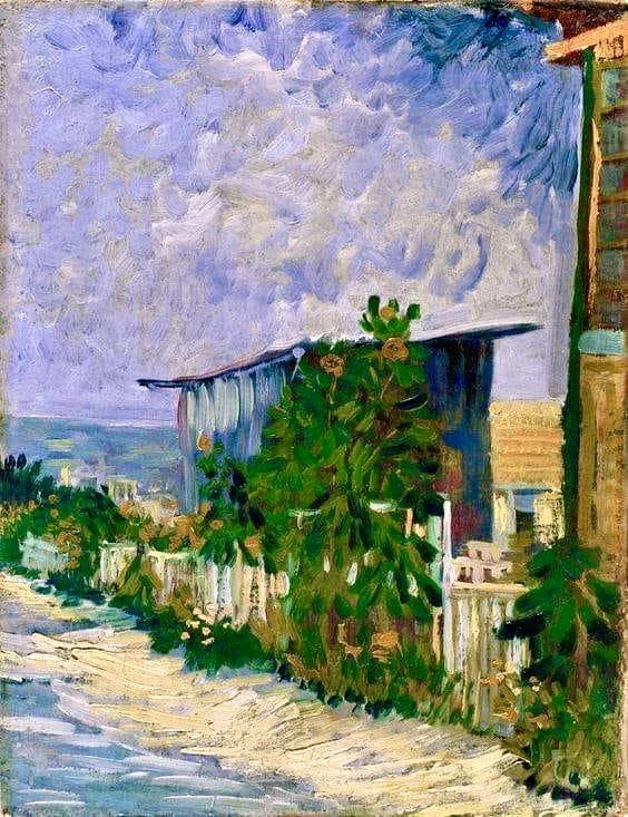 Vincent van Gogh 1884-88 Shelter on Montmarte