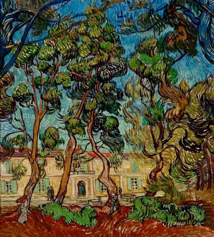 Pine Trees in the Garden of the Asylum by V. van Gogh — in New York, NY.