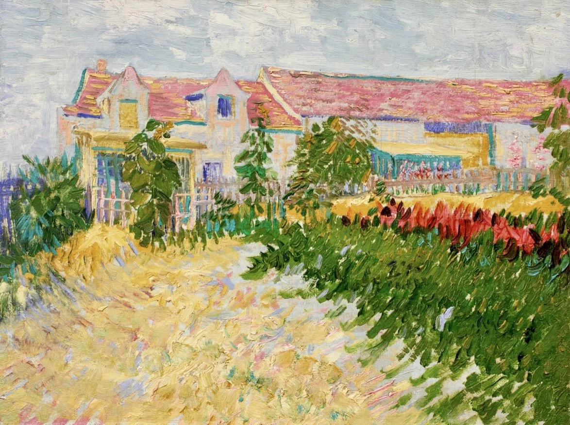 Garden in front of the Mas Debray By Vincent van Gogh