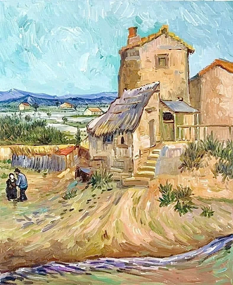 The Old Mill by Vincent van Gogh