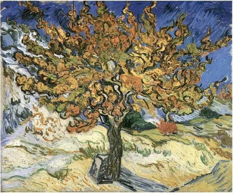 The Mulberry Tree by Vincent van Gogh