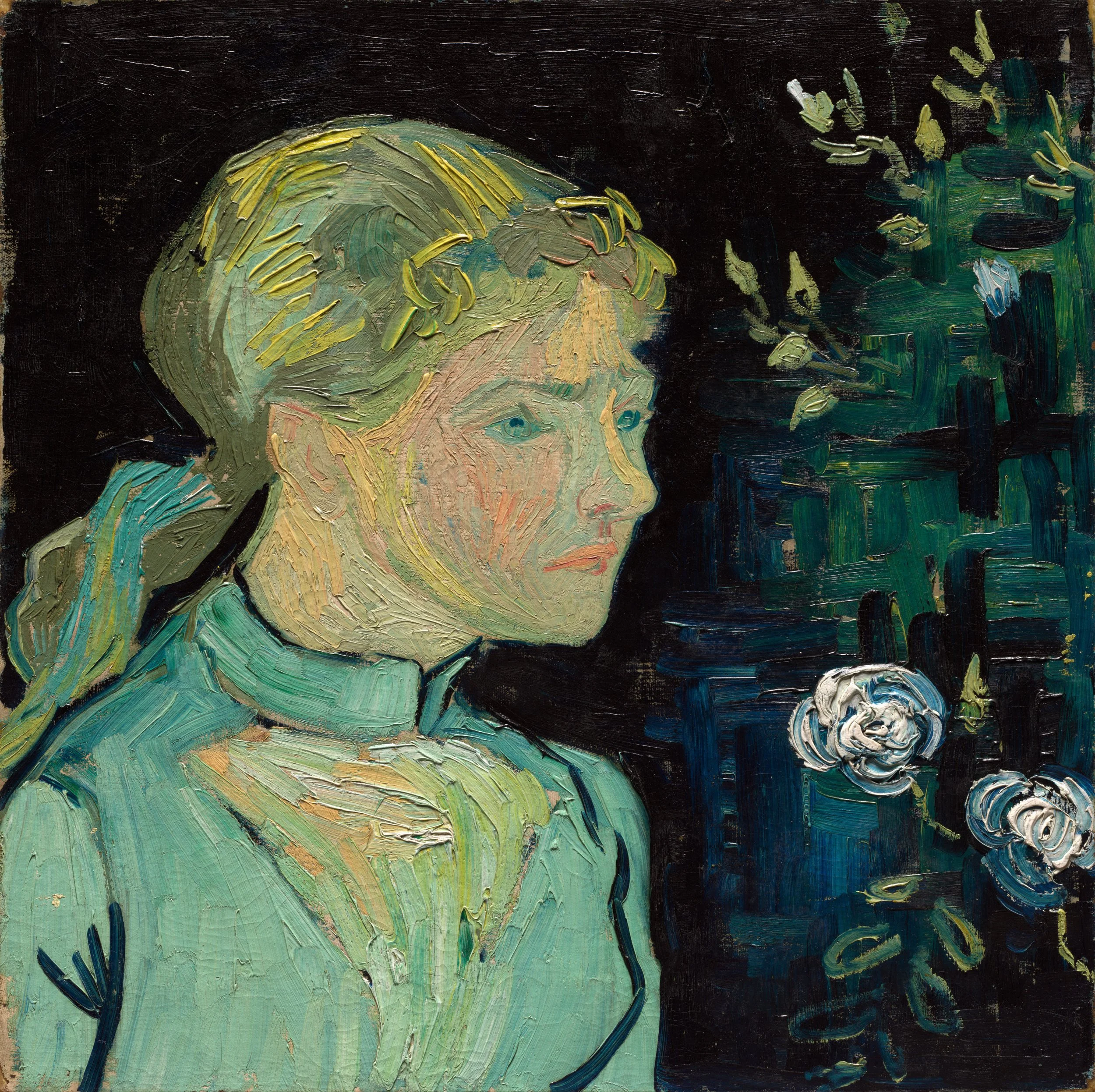 Adeline Ravoux by Vincent Van Gogh