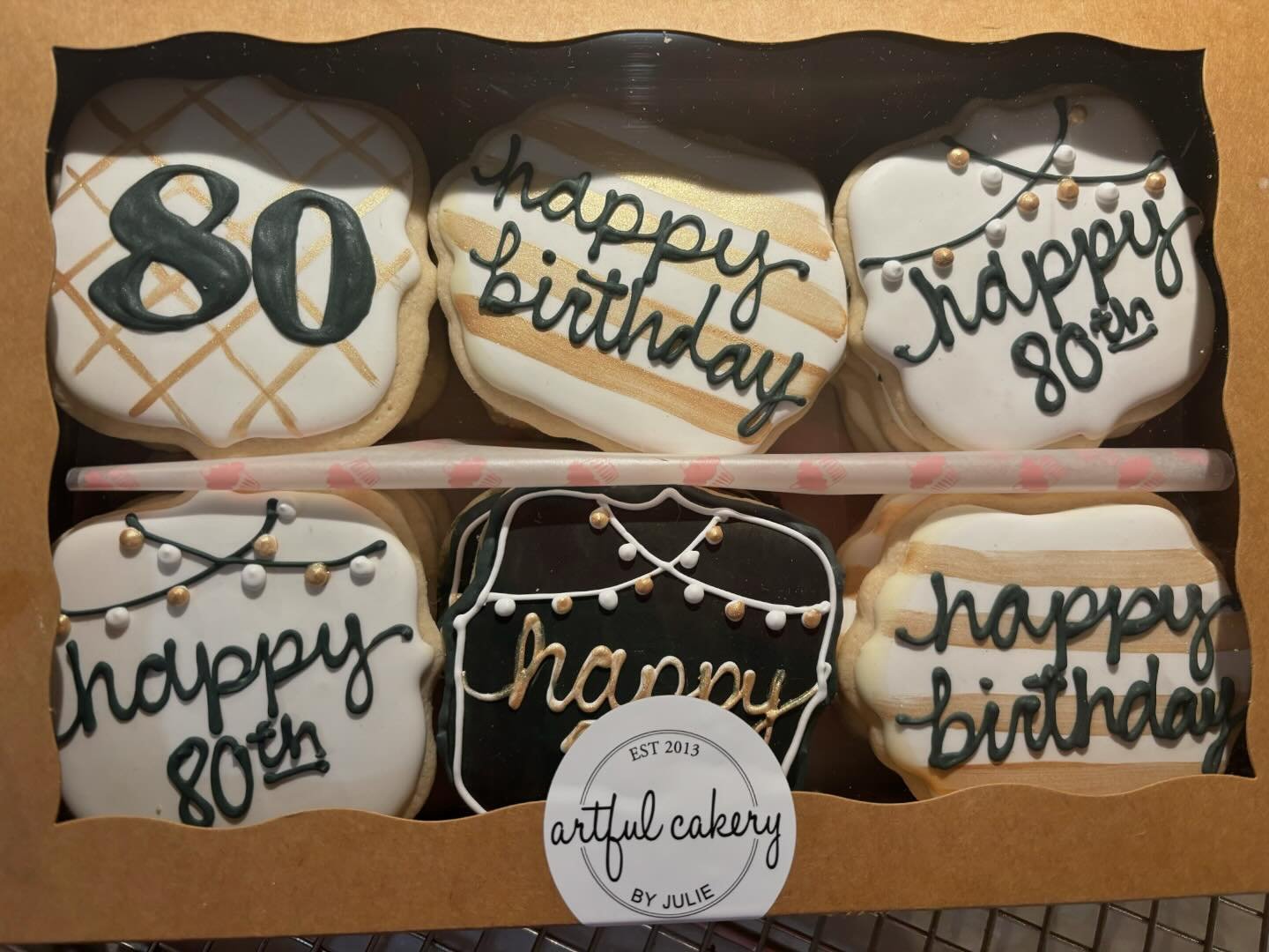 80 cookies for an 80th birthday! 
.
.
.
.
.
.
#decoratedsugarcookies #cookiesofinstagram #artfulcakerybyjulie  #birthdays #birthdaycookies #80thbirthday #party