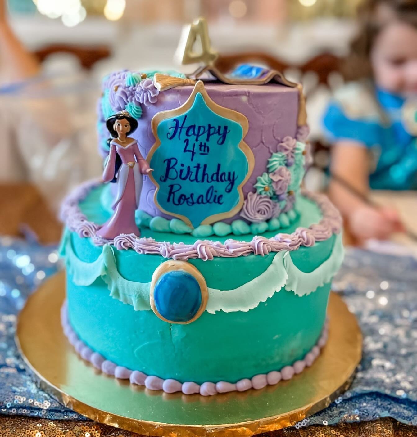 Princess birthday cake