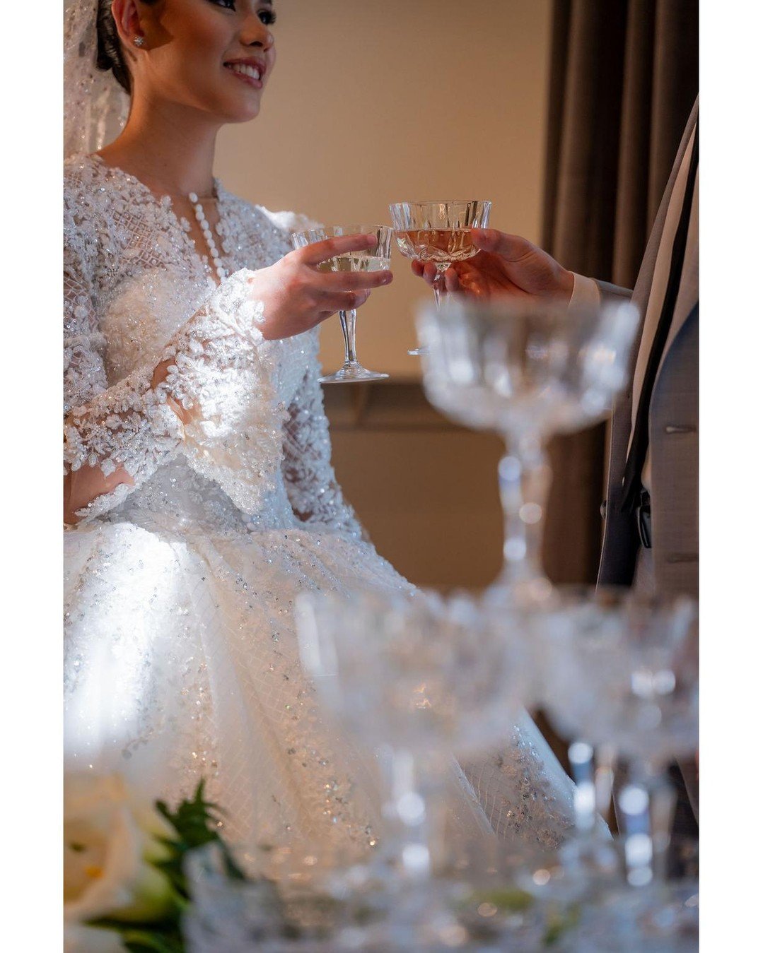 To love, laughter, and happily ever after 🥂 A joyful toast to the newlyweds surrounded by timeless details and southern elegance.

Planning, Design and Styling, Officiant- @forgetmeknotevents23 Planning, Design, Styling, and Rentals- @vintagecharmre