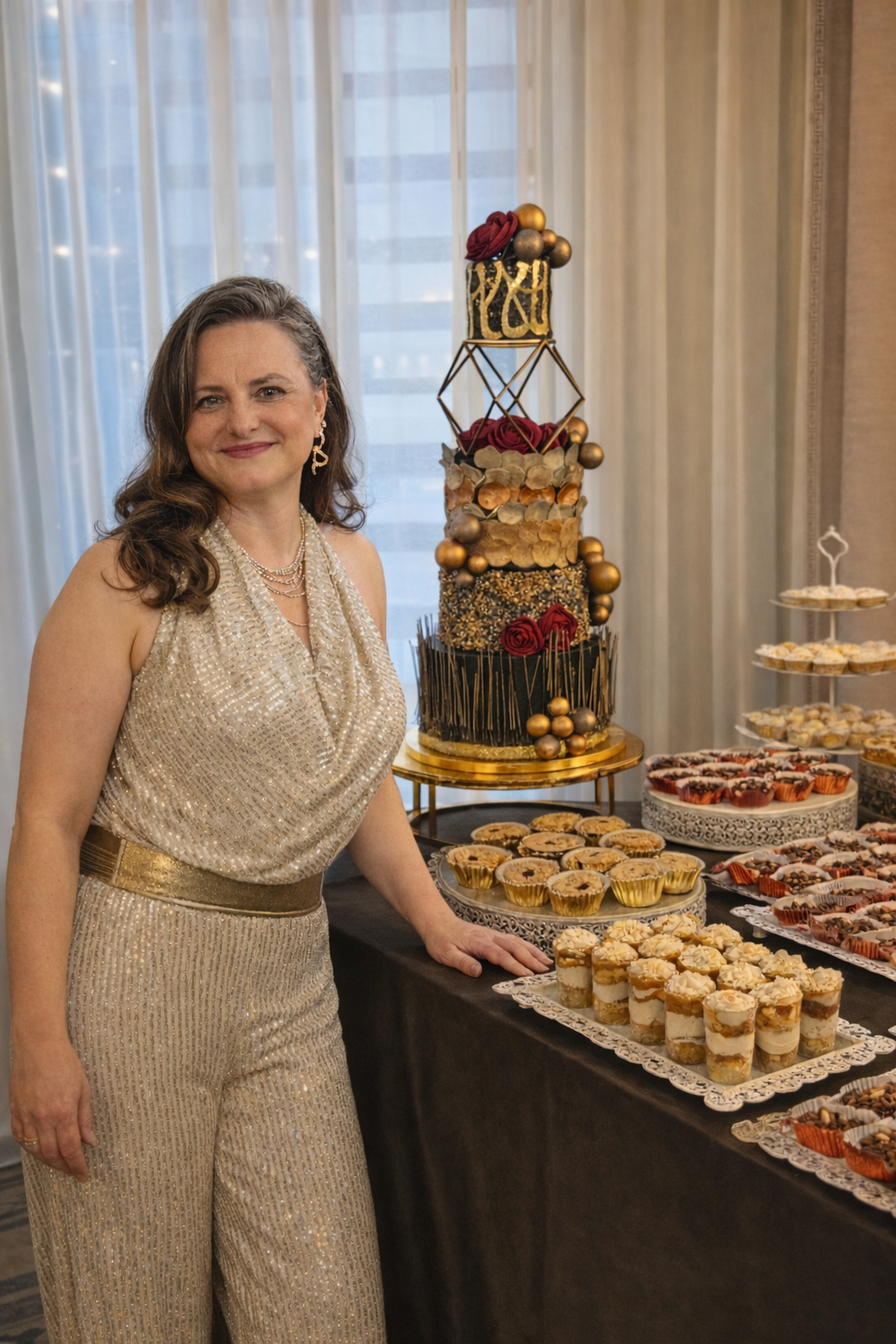 A Night of Atlanta Glam: Artful Cakery by Julie at the Atlanta Style Weddings 2026 Issue Launch