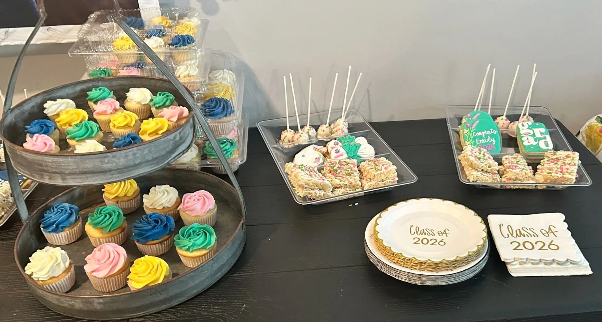 College-graduation-party-dessert-table-cupcakes-mini-cupcakes-cookies-cake-pops-rice-crispy-treats.jpg