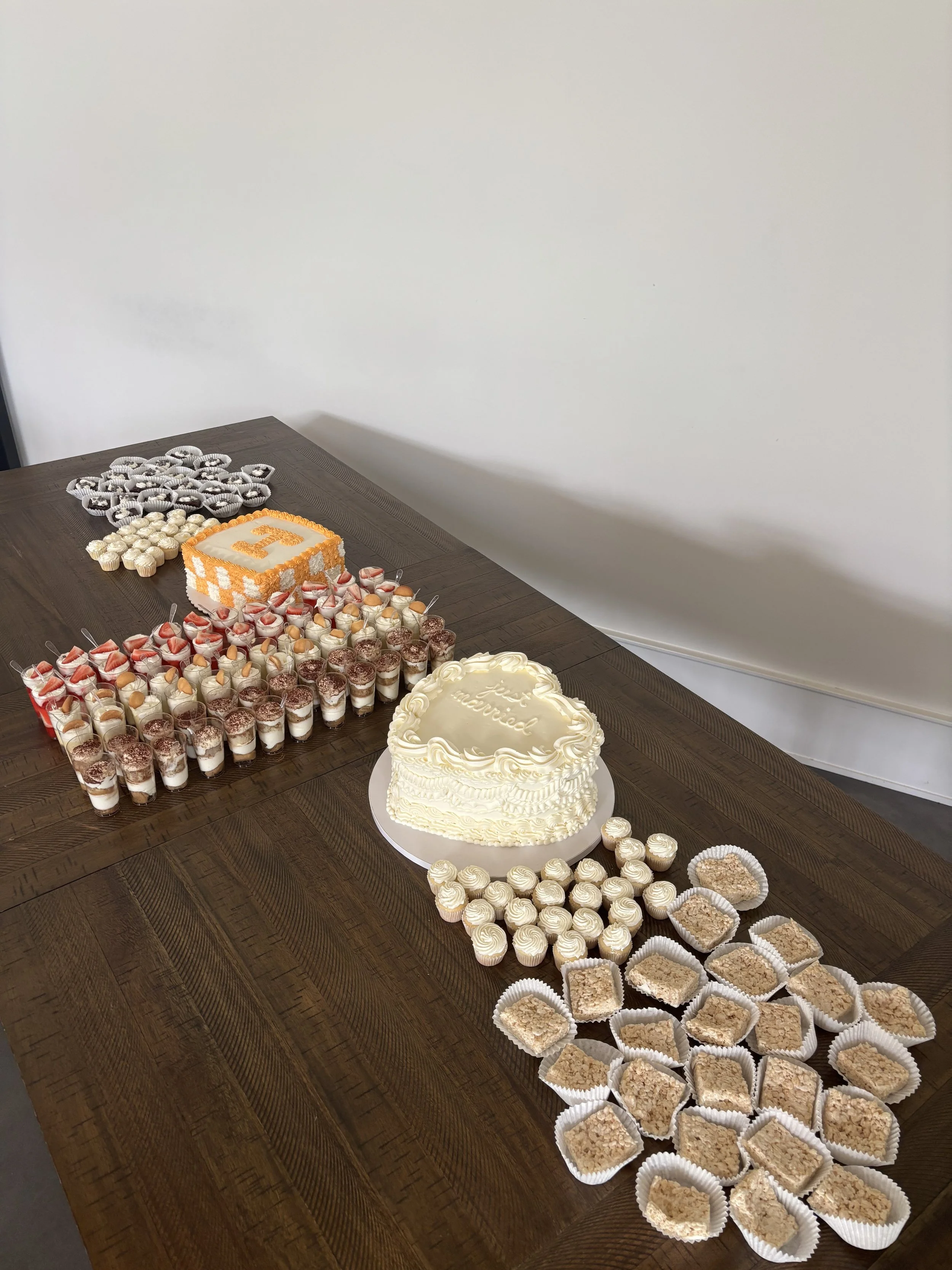 Wedding dessert table