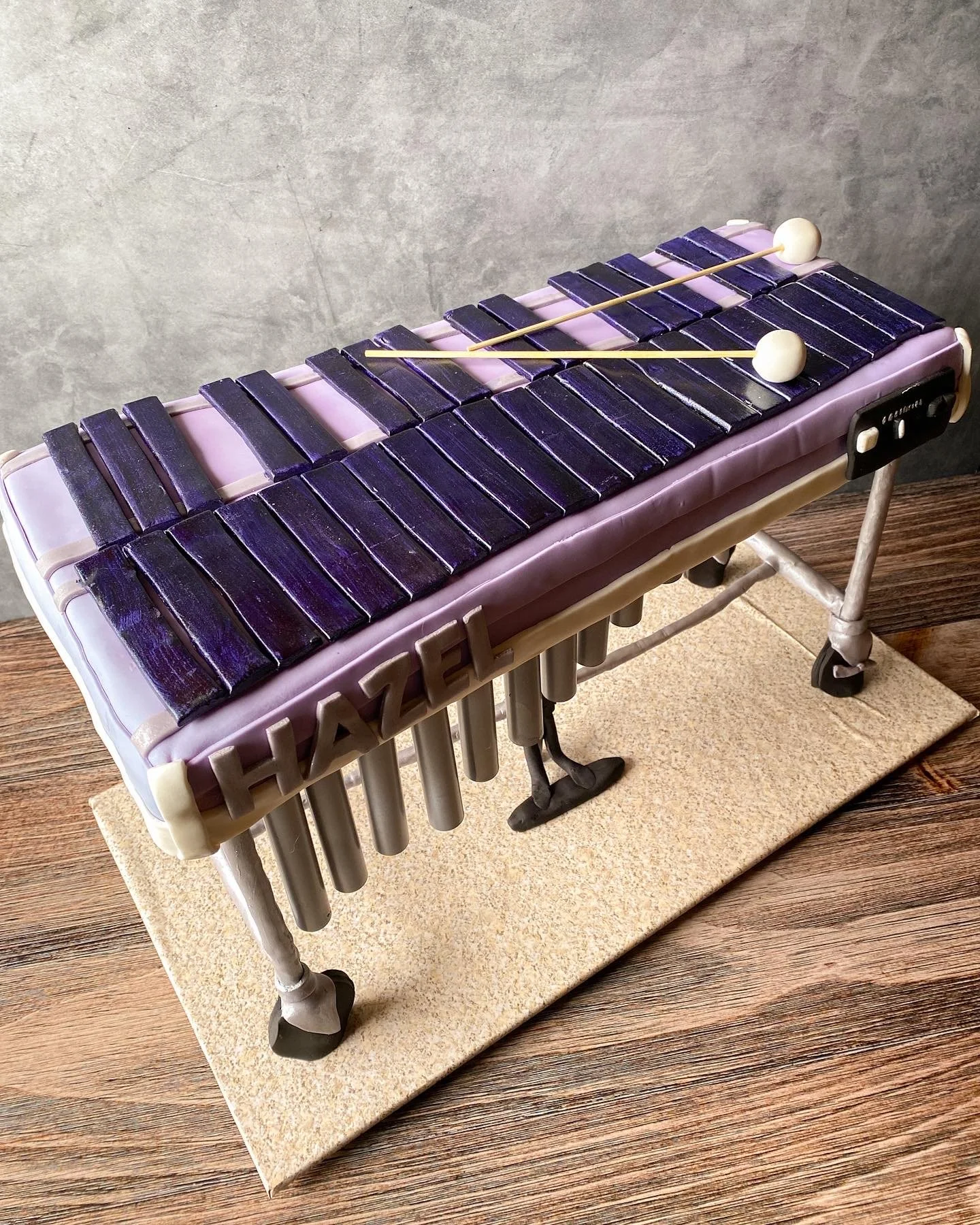 Vibraphone cake
