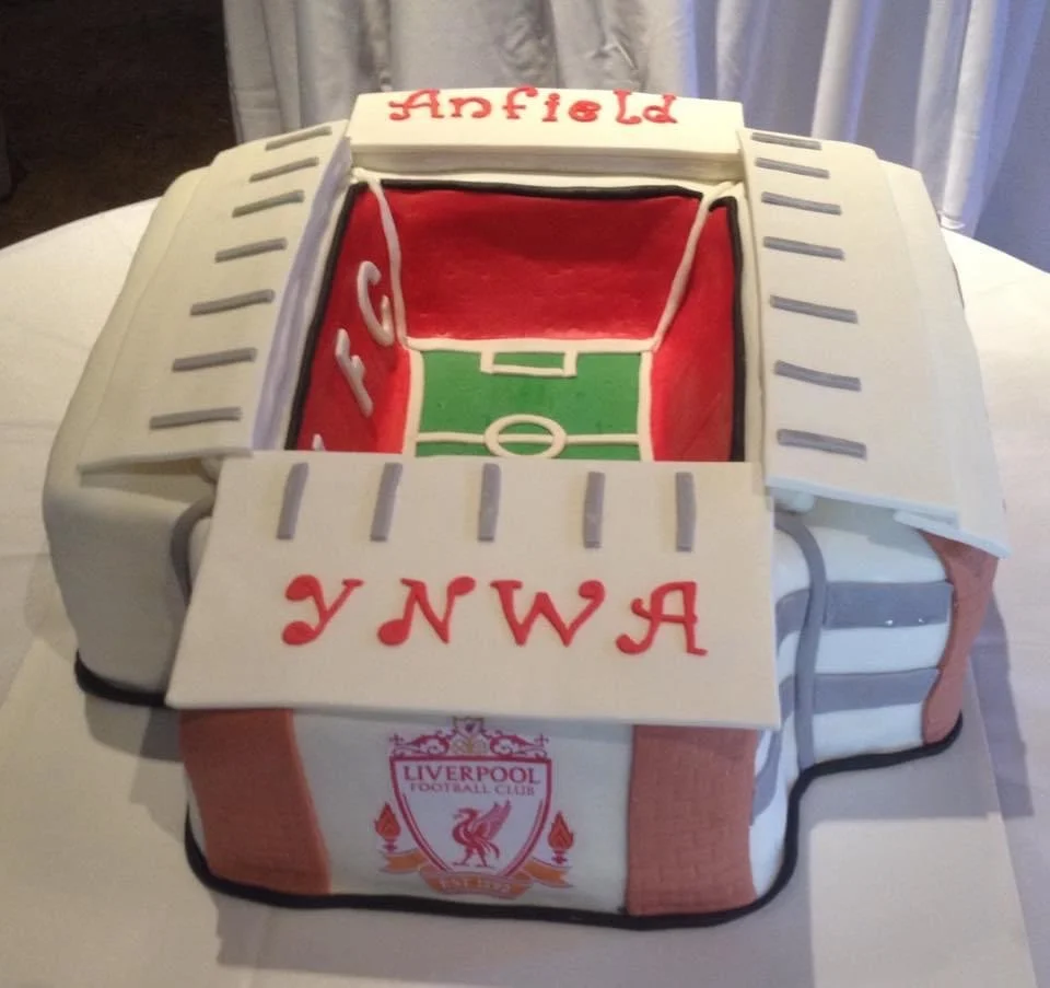 Liverpool soccer football field stadium pitch YNWA Anfield 