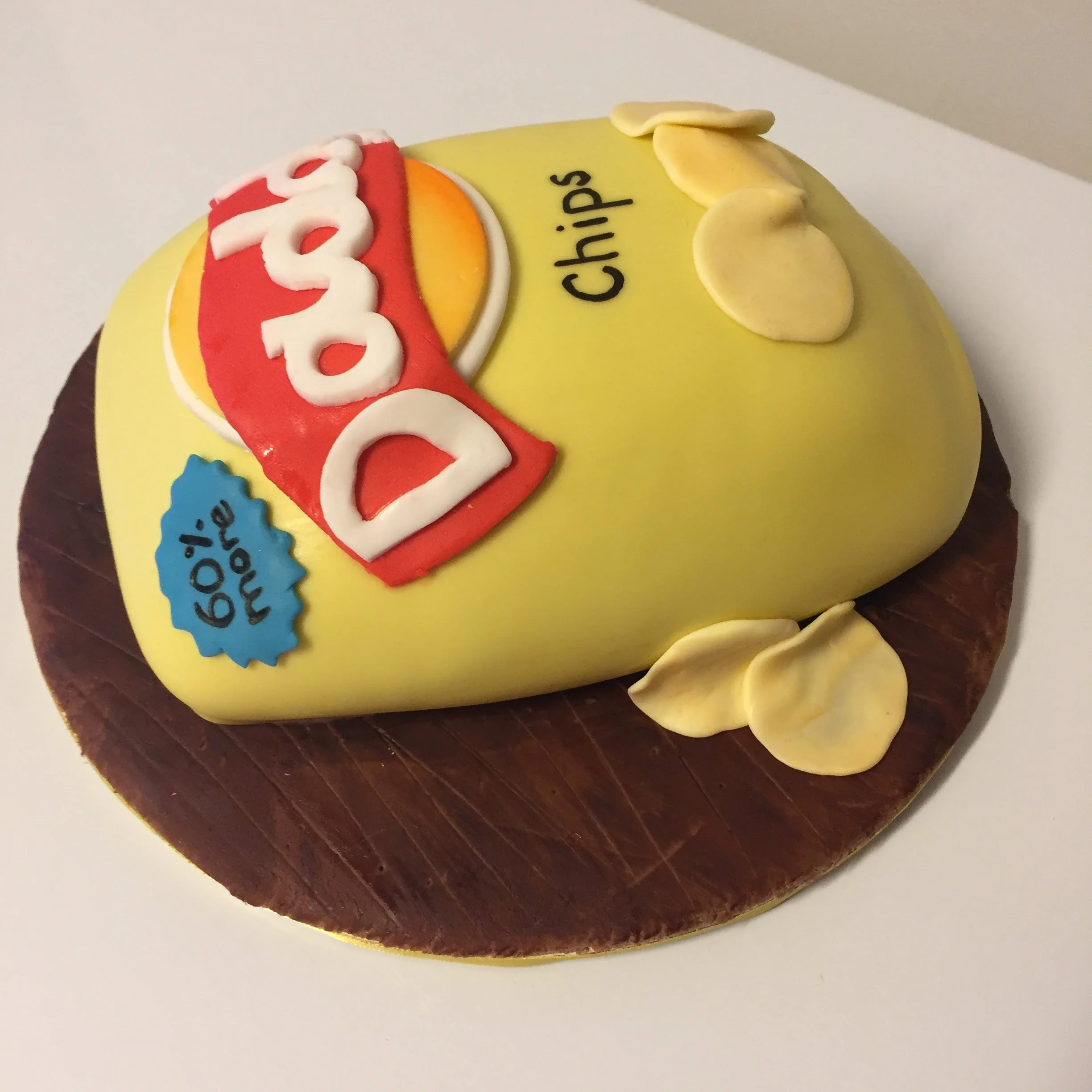Potato chip bag cake