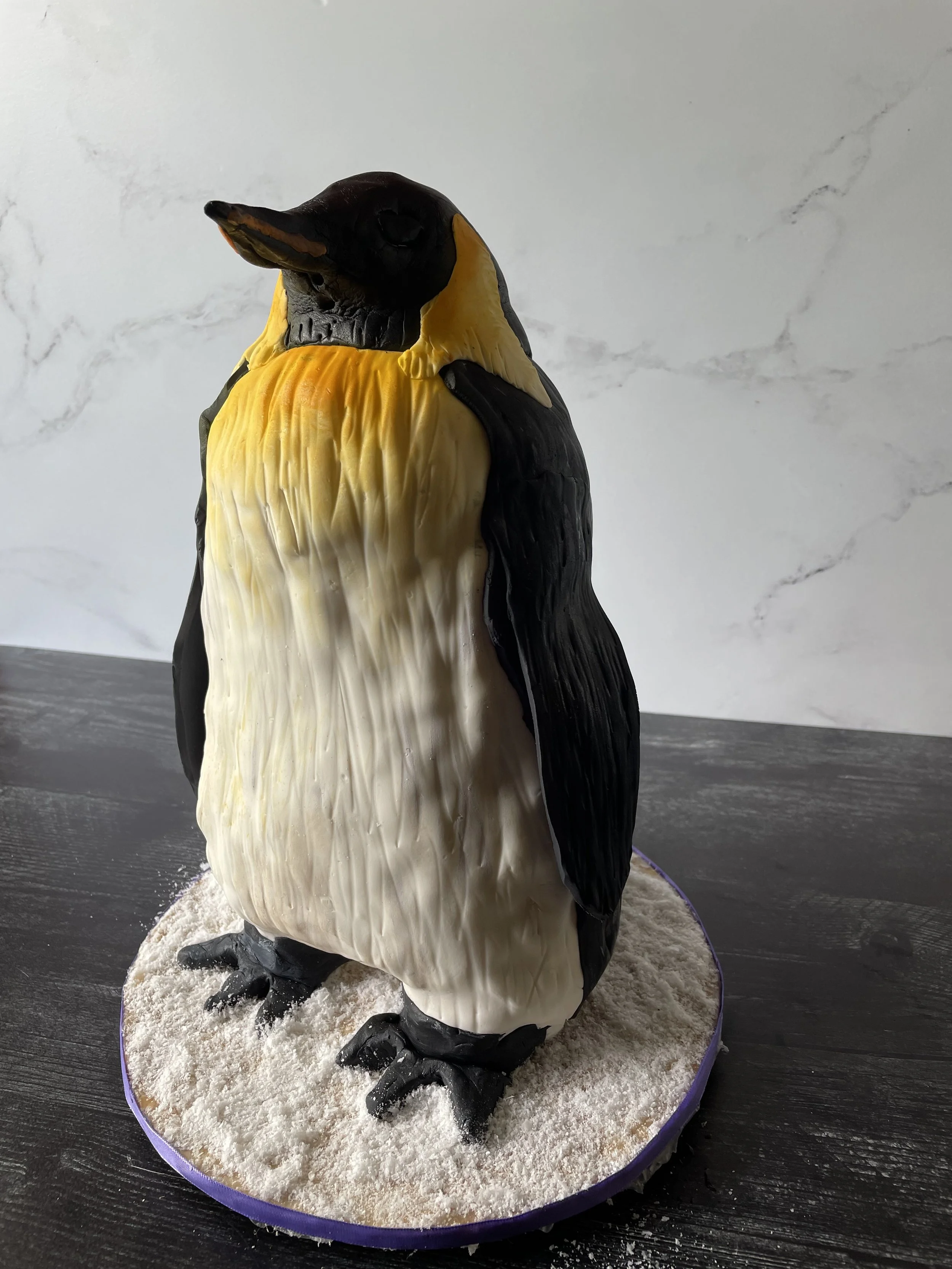 penguin cake