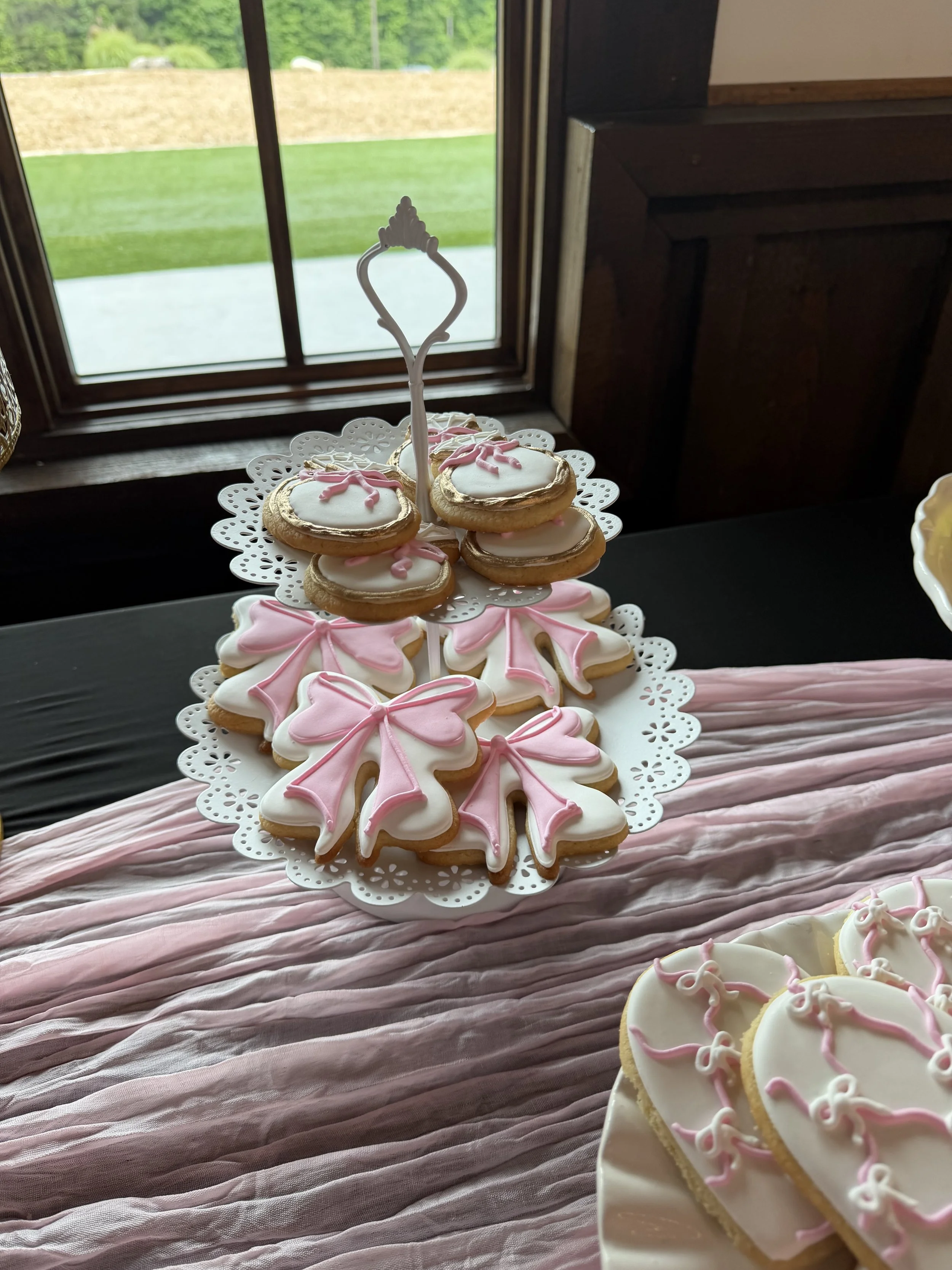 bridal shower sugar cookies
