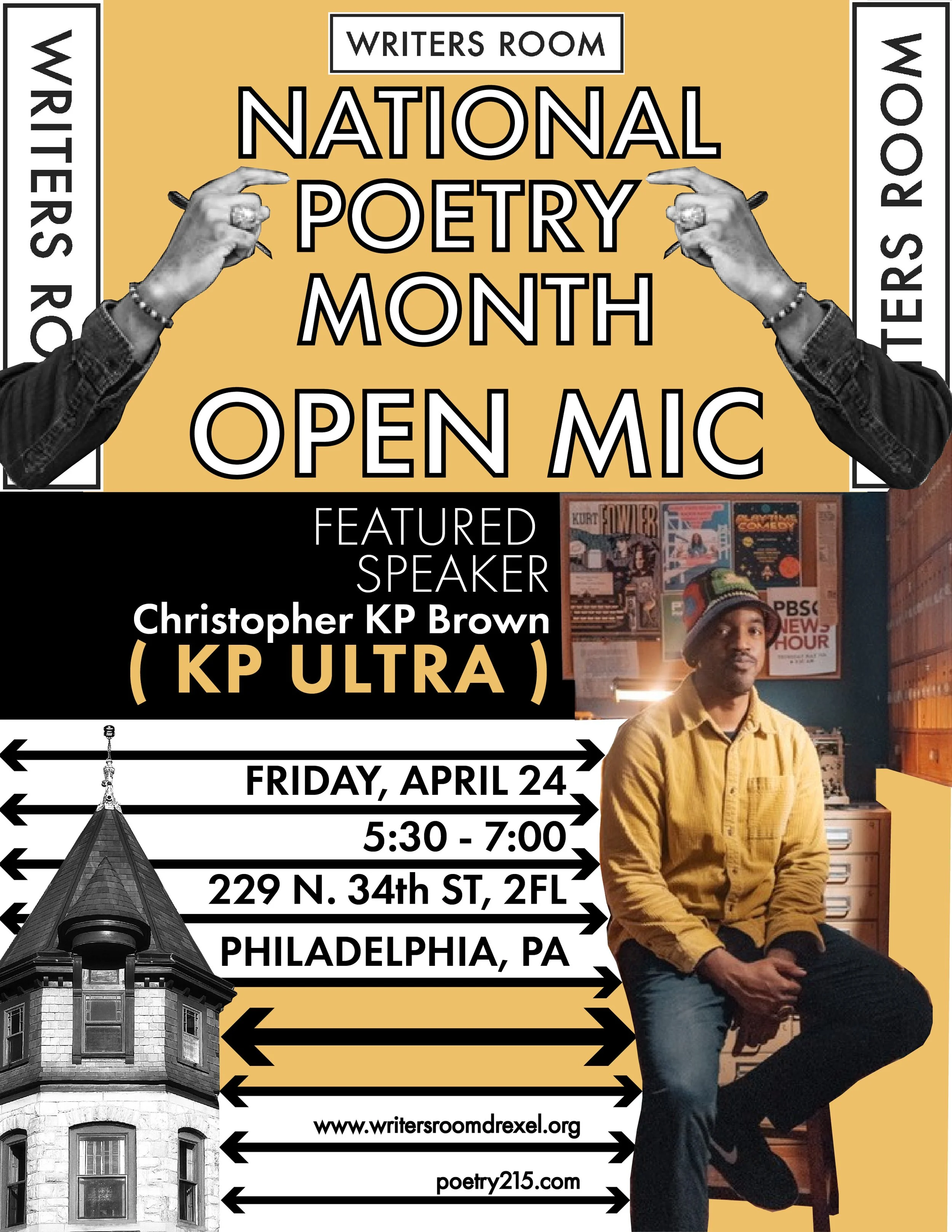 Open Mic: National Poetry Month