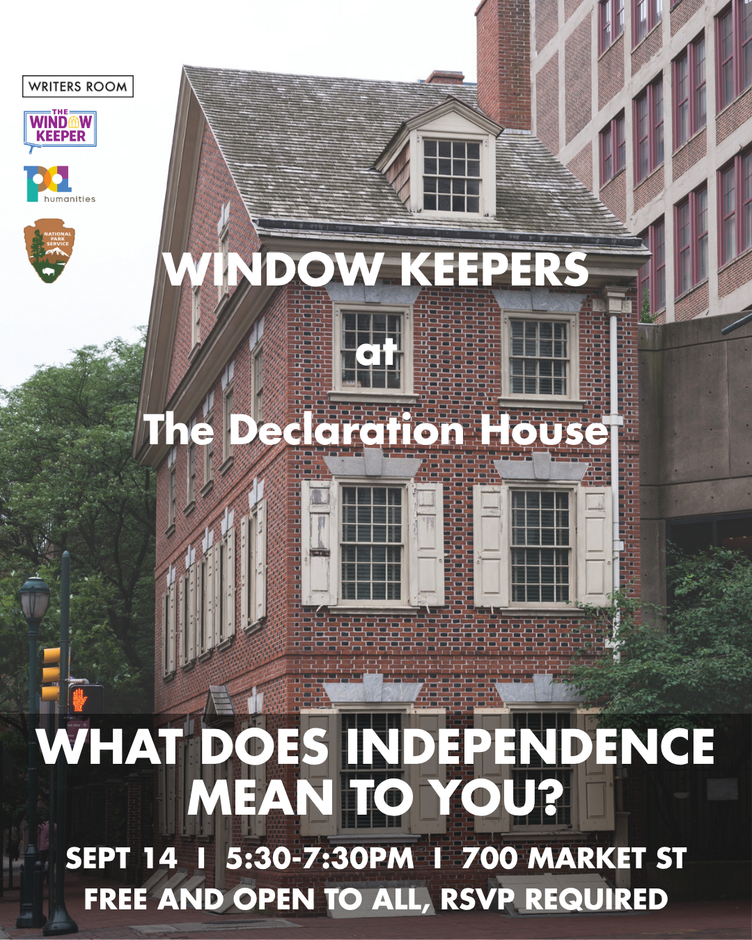 Window Keepers at The Declaration House