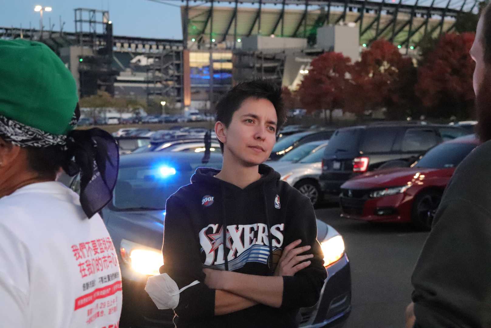 NO ARENA TAILGATE, PHILADELPHIA 76ers STADIUM