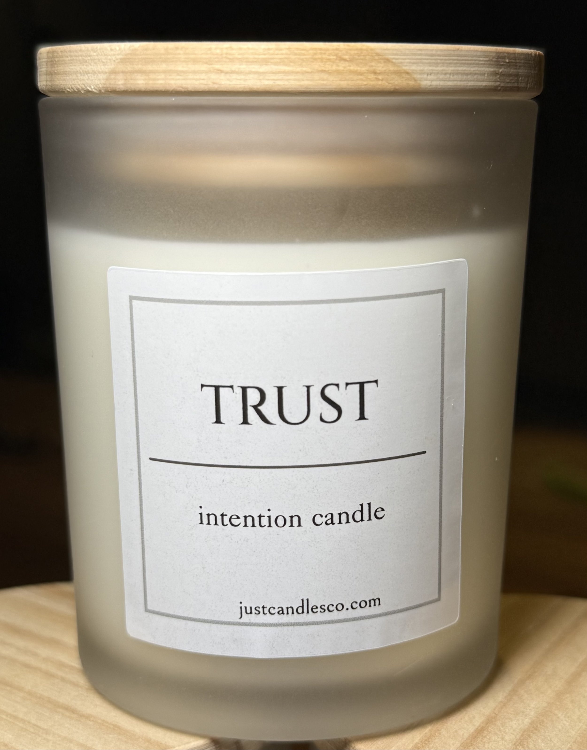 Trust Intention Candle