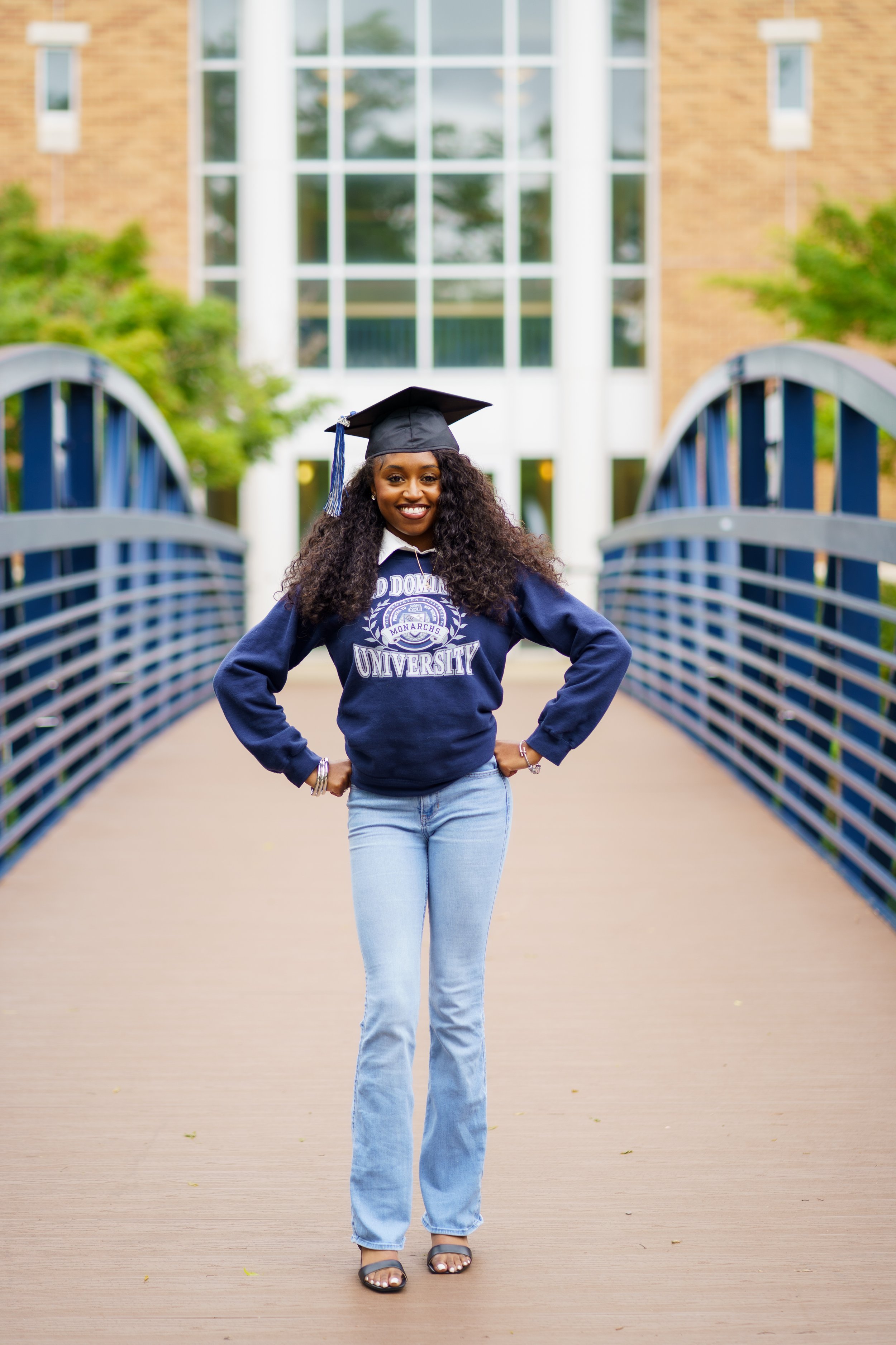 Old Dominion University Graduation Shoot Bridge