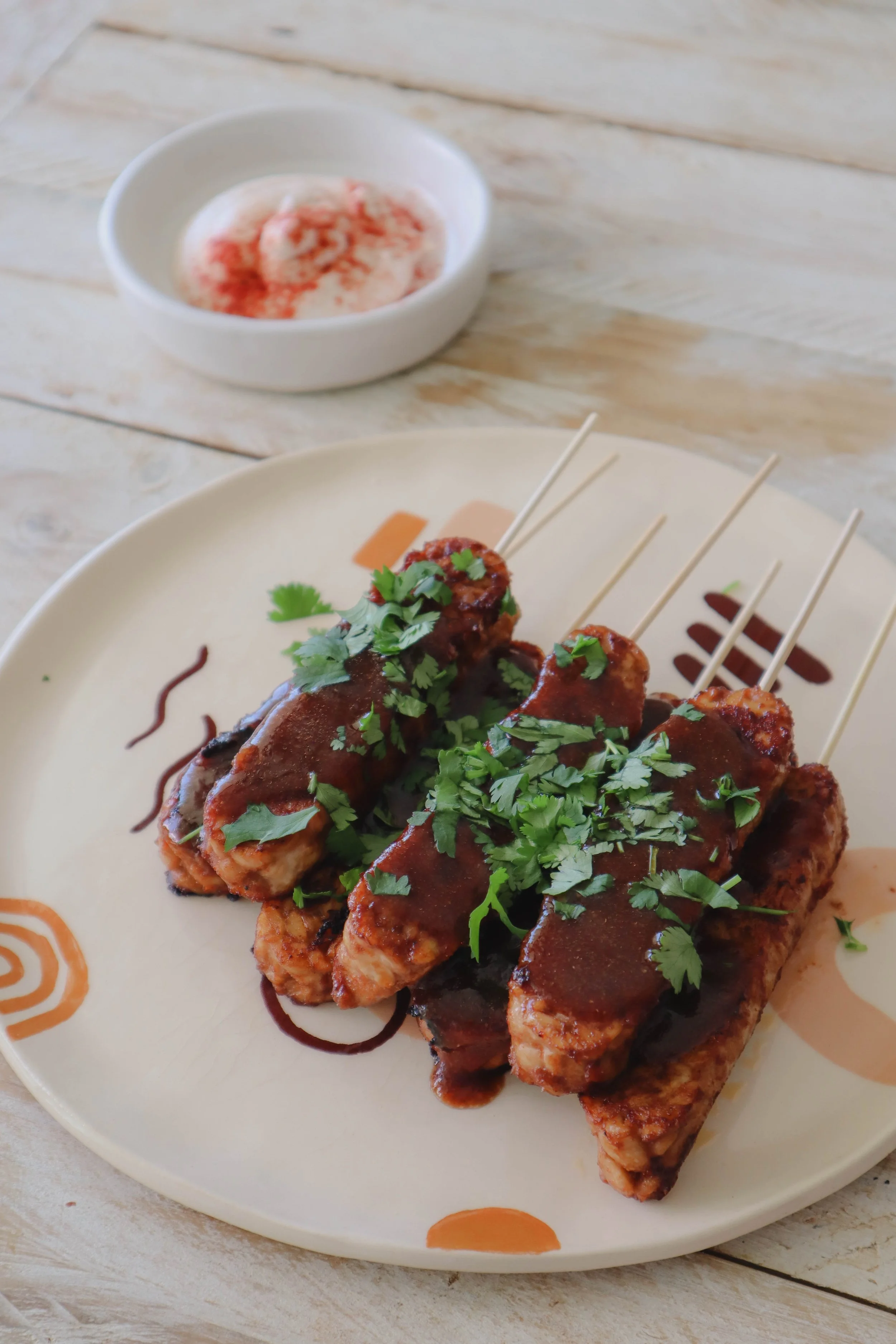 BBQ Tempeh Skewers — Amanda Ducks