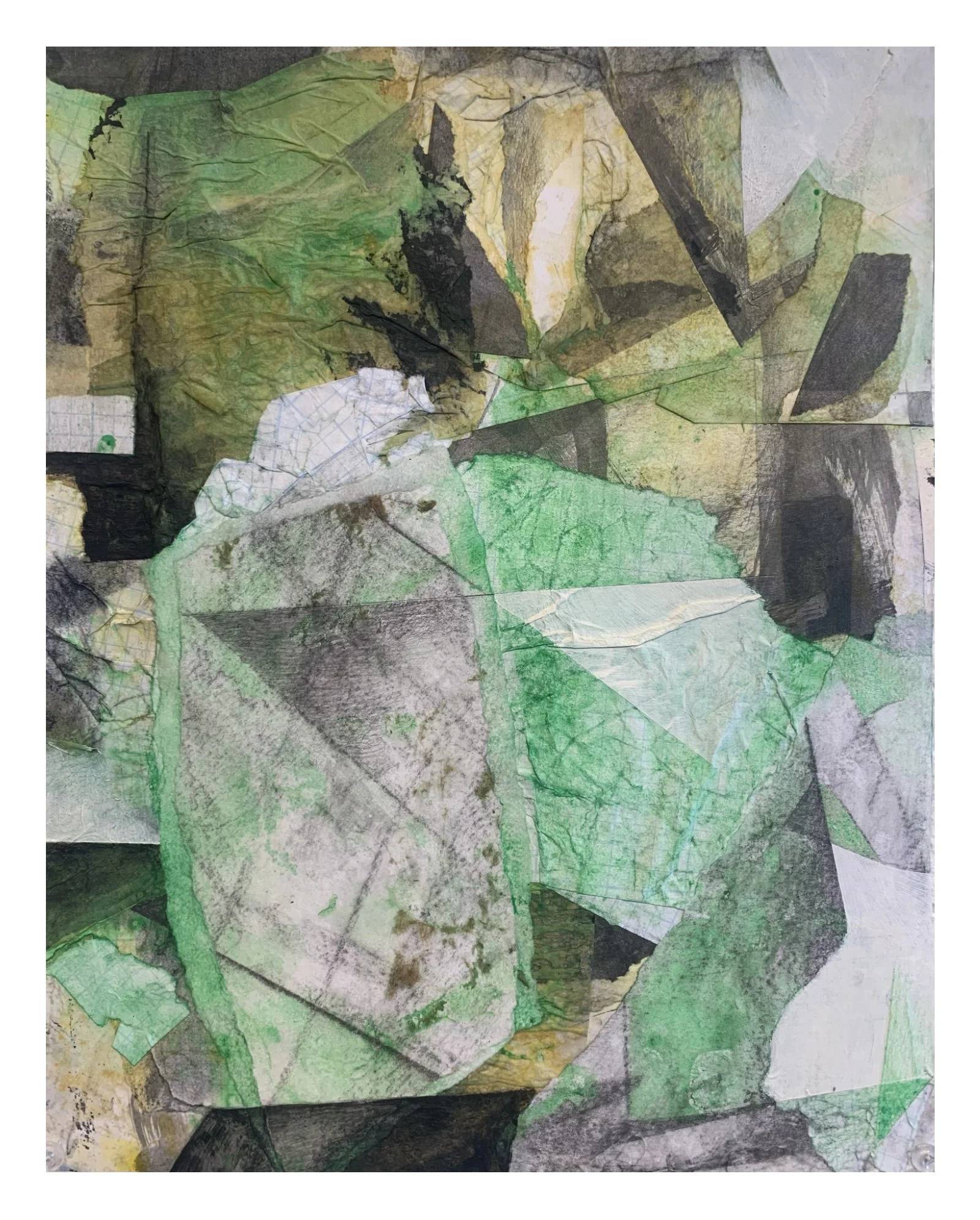 Before the fall,
14 x 11 inches,
Acrylic, charcoal, pencil, collage on paper
