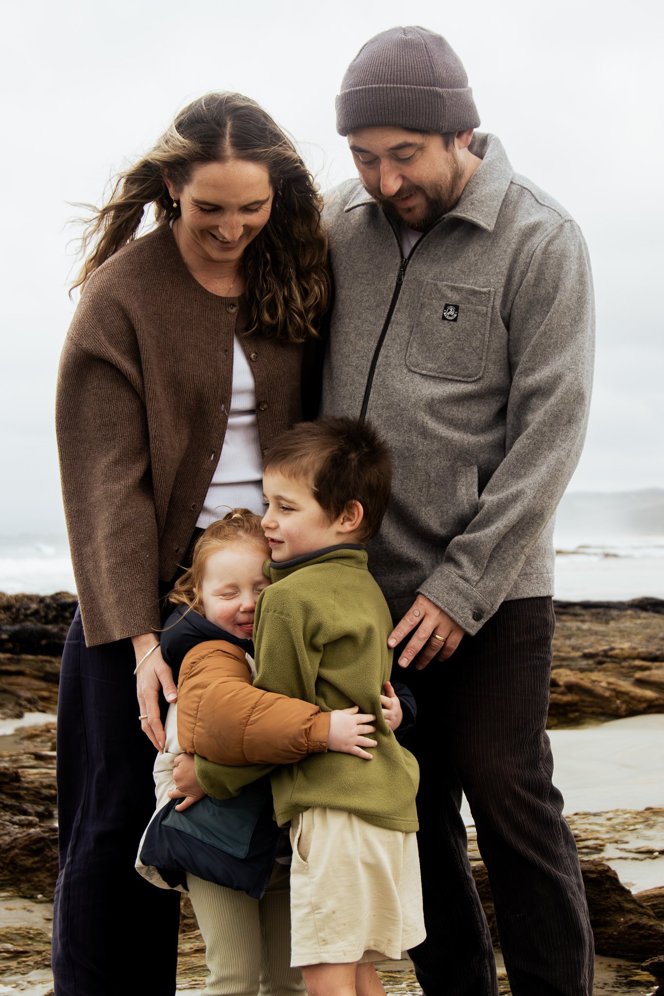 Dunedin Family Photography at Brighton Beach | Mini Session