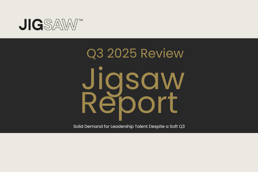 The JIGSAW Report - Q3 2025