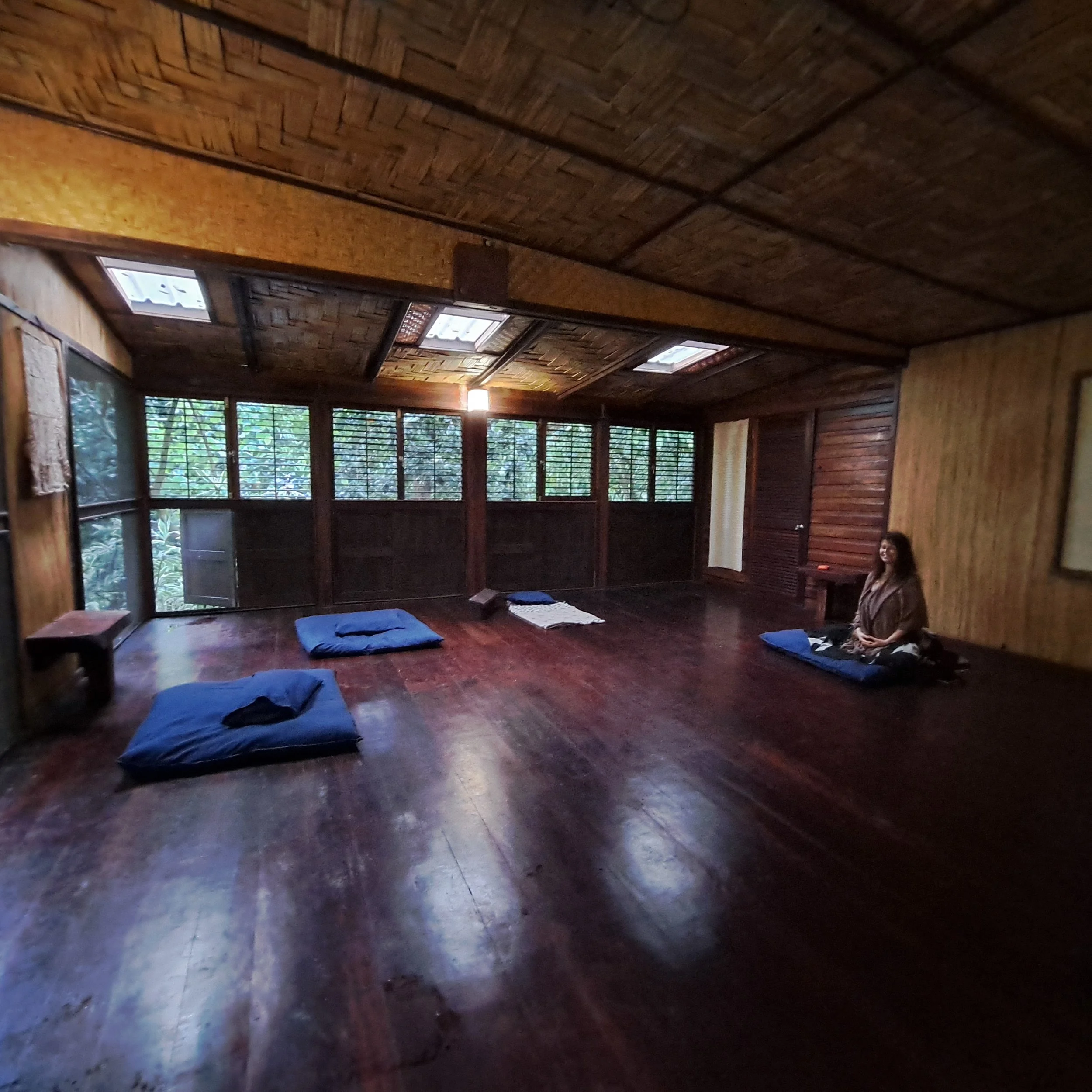 meditation hall in vanuatu retreat center