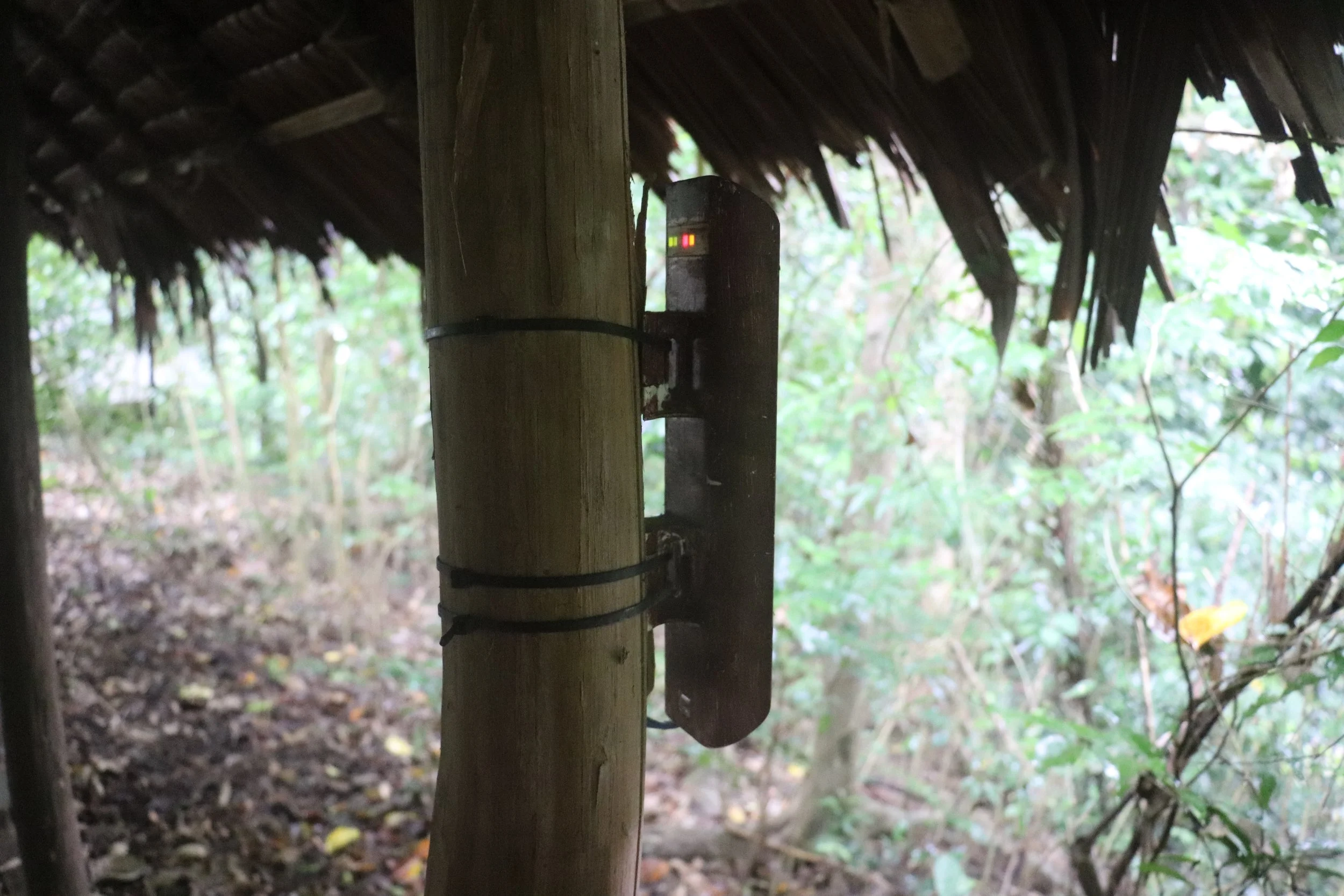 wifi range extender in off grid ecovillage