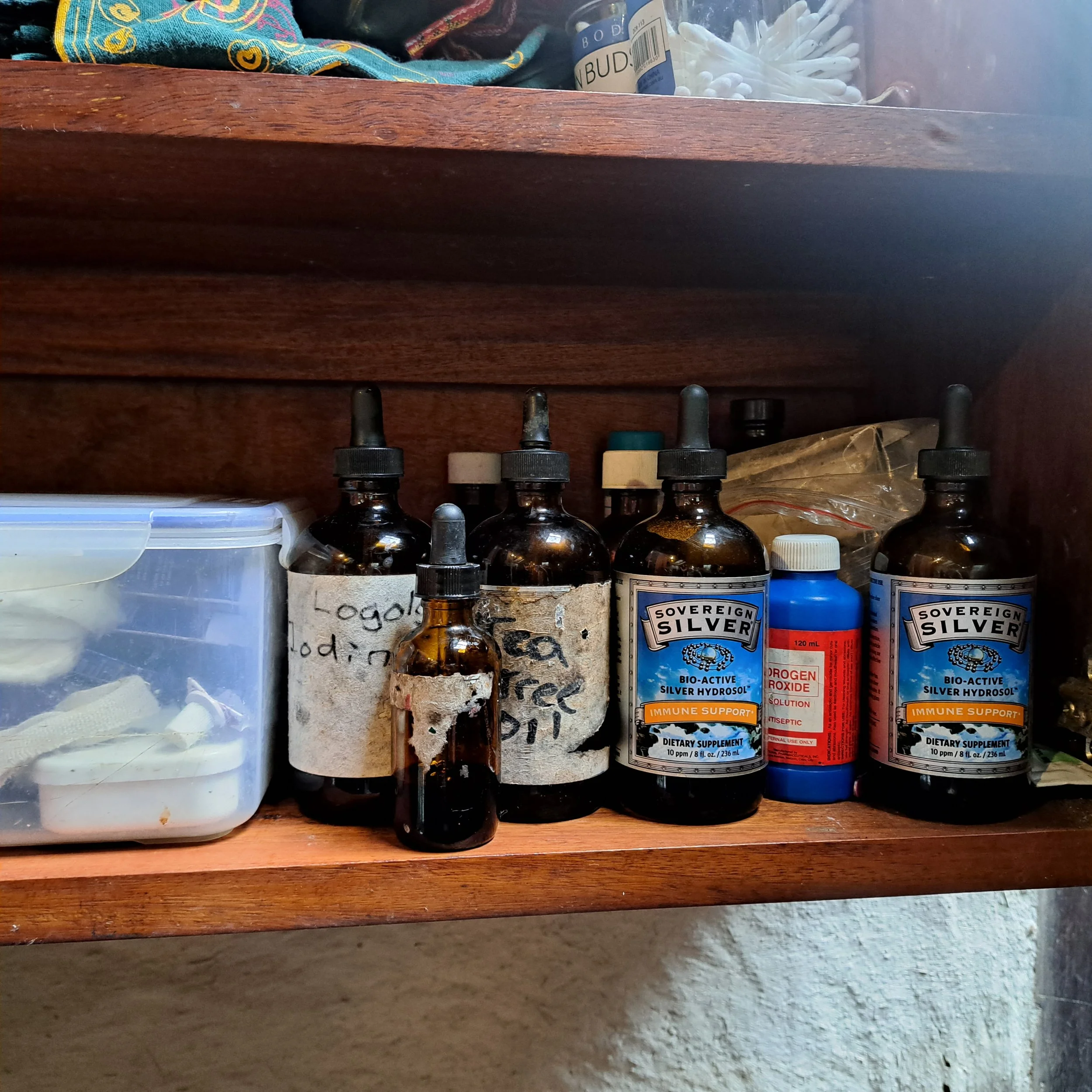 natural medicines in off grid ecovillage