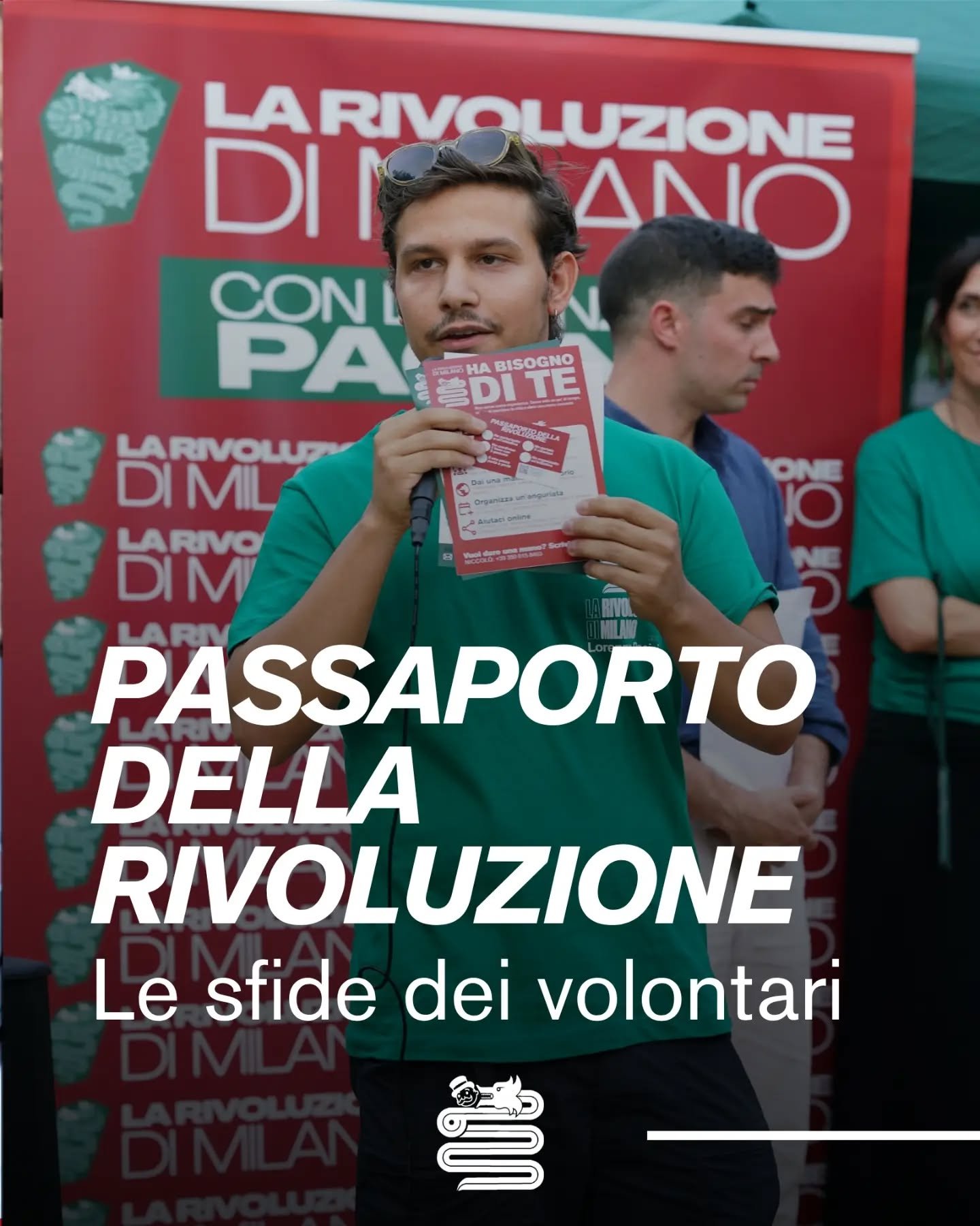Puoi richiedere il tuo passaporto alle prossime anguriate!

#milano #lorenzopacini 

E tu hai gi&agrave; ritirato il tuo Passaporto della Rivoluzione?