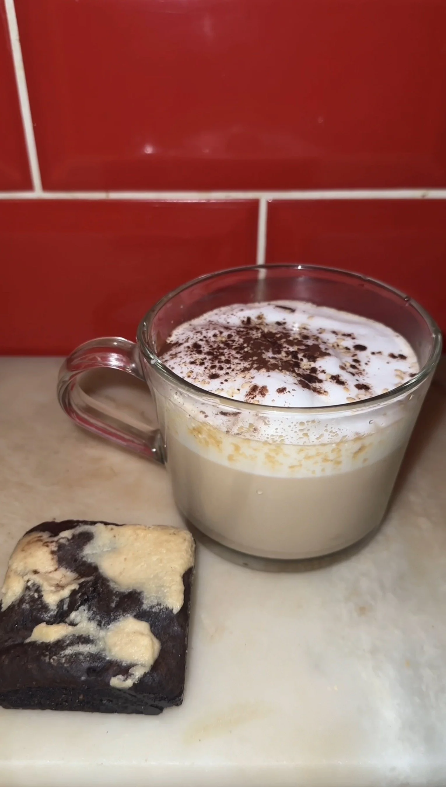 Tahini Sesame Latte Recipe — The Perfect Pairing for Our Tahini Dark Chocolate Brownie