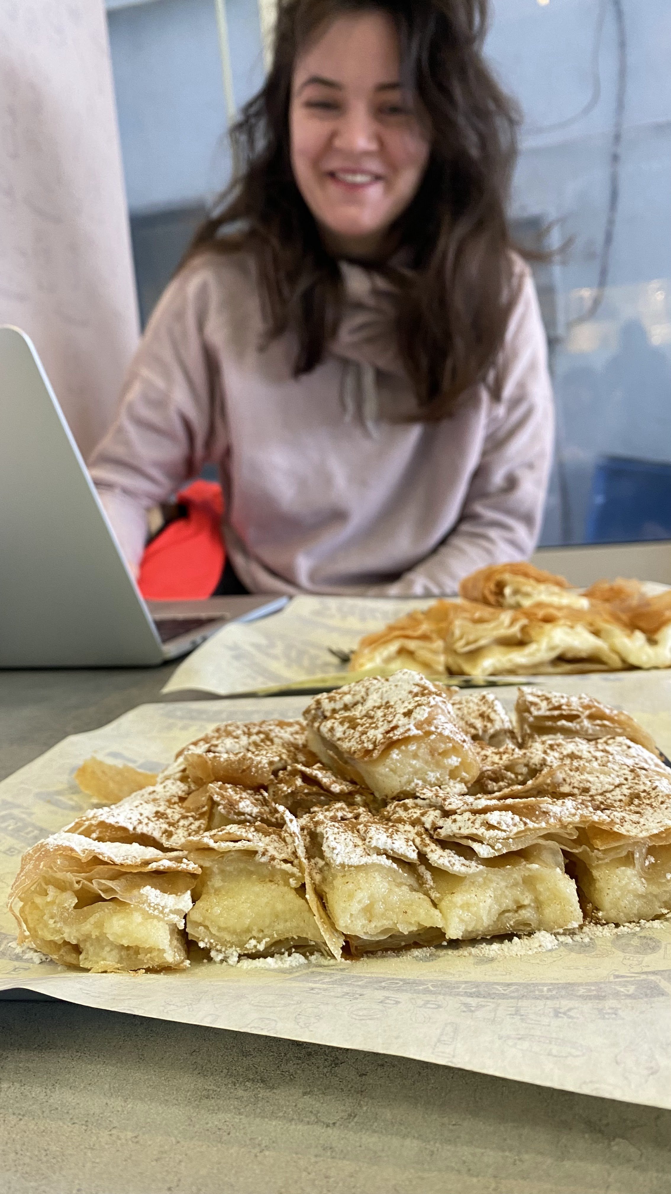Bougatsa and great tavern food.