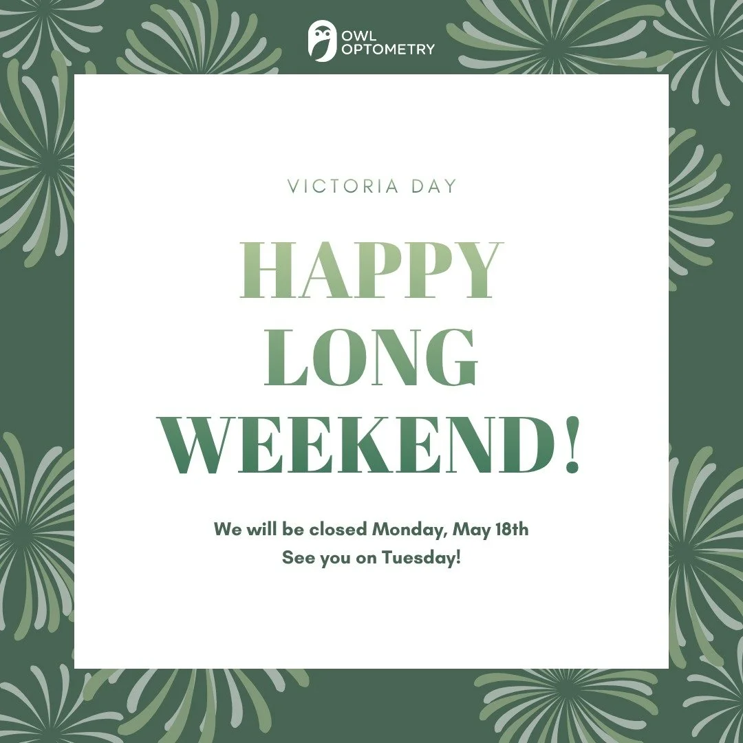 Happy Long Weekend! 🎉

We will be closed Monday May 18th for Victoria Day. See you on Tuesday!

#longweekend #victoriaday