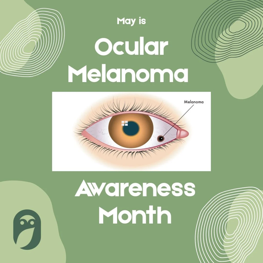 May is Ocular Melanoma Awareness Month!

Ocular Melanoma is a type of cancer which can develop in various parts of the eye. It most commonly develops in the middle layer of the eye where it cannot be seen and often has no early symptoms. 

The good n
