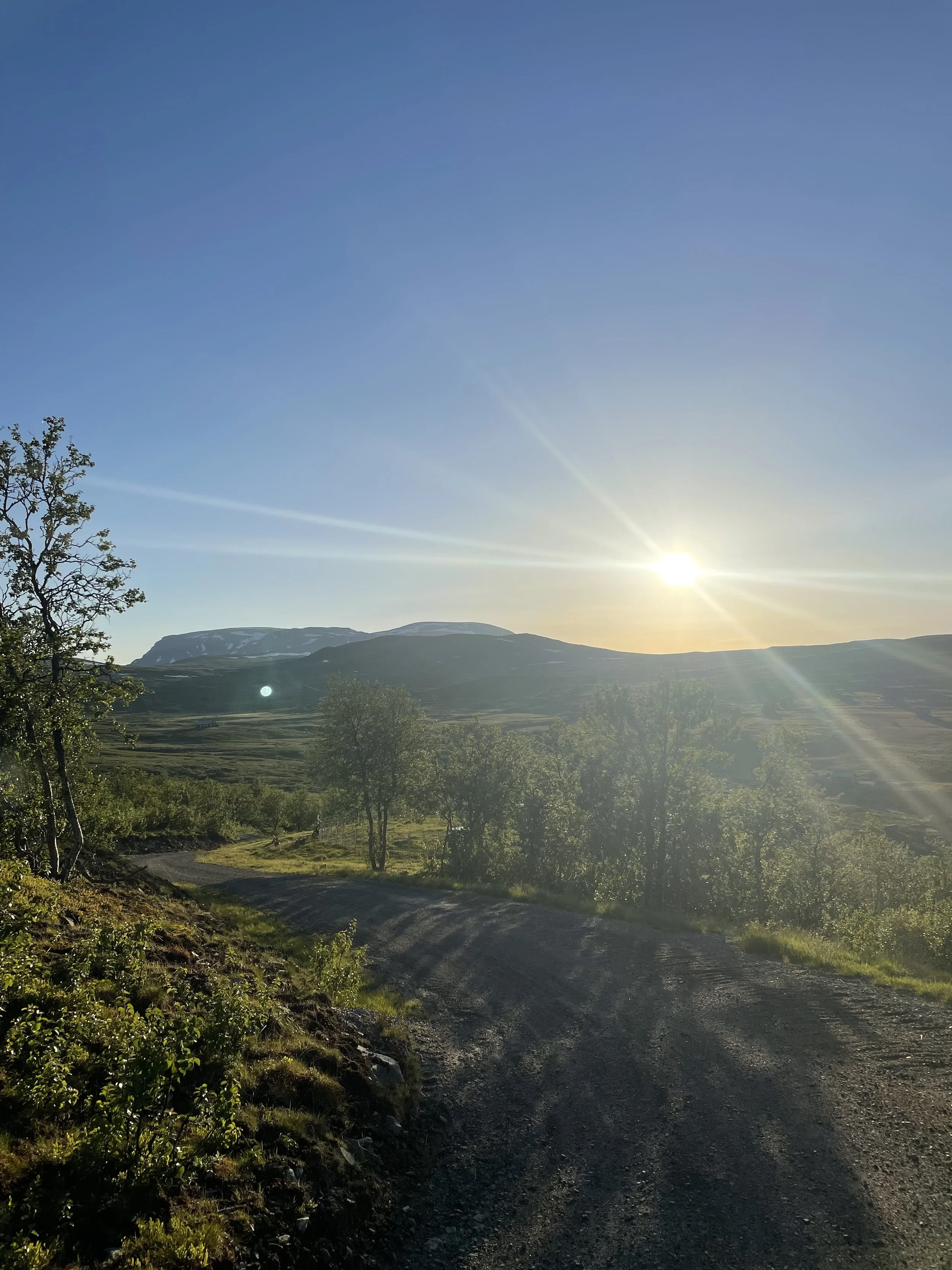 Geilo solnedgang