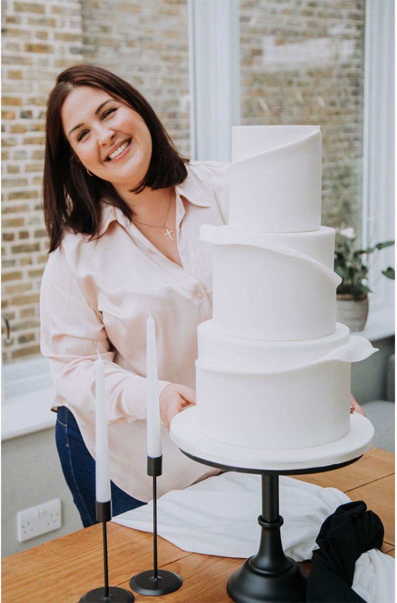 Business Brand Photo Shoot for Wedding Cake Maker in Essex 