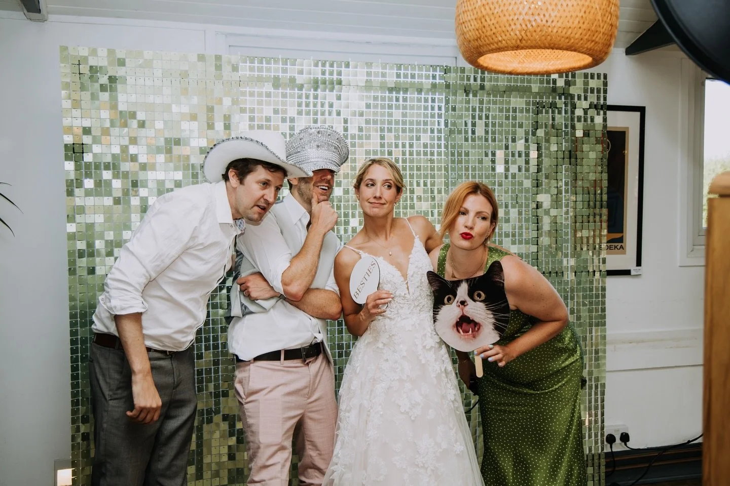 Photo Booth fun 📸💍🐱❤️

I absolutely loved the theme to honour their pet cat! And if you know me, you&rsquo;ll know I LOVE cats. 

Are you doing something fun for your evening? 

Second shooter: @london_wedding_photography 

.
.
.
#weddingparty #ph