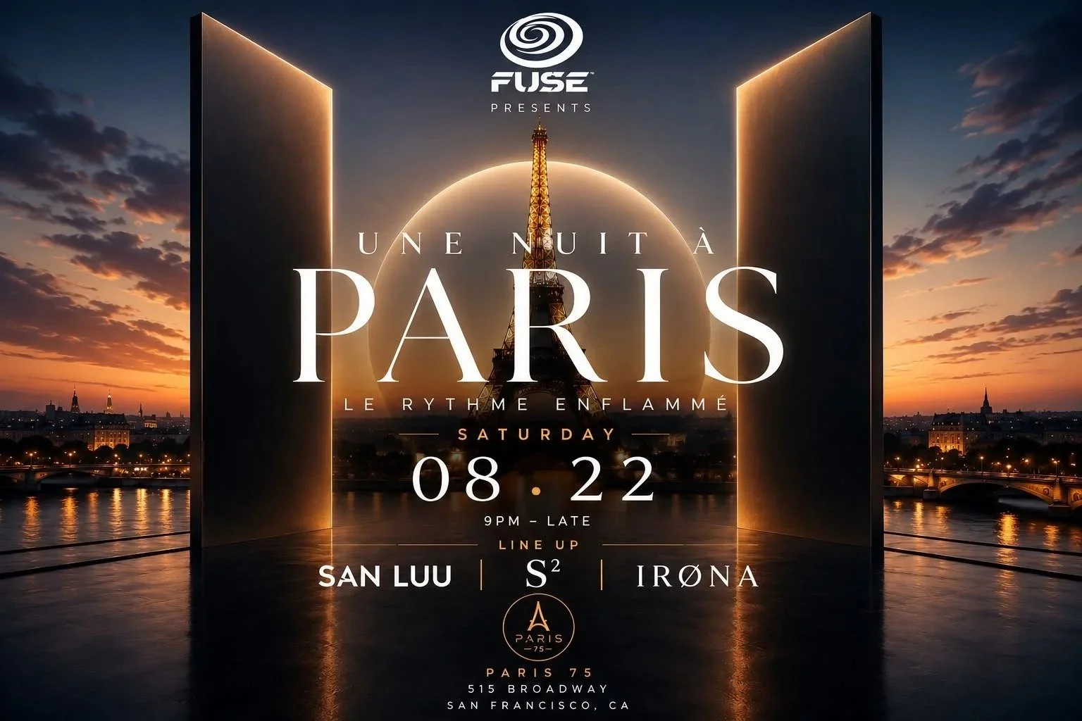 UNE NUIT À  PARIS