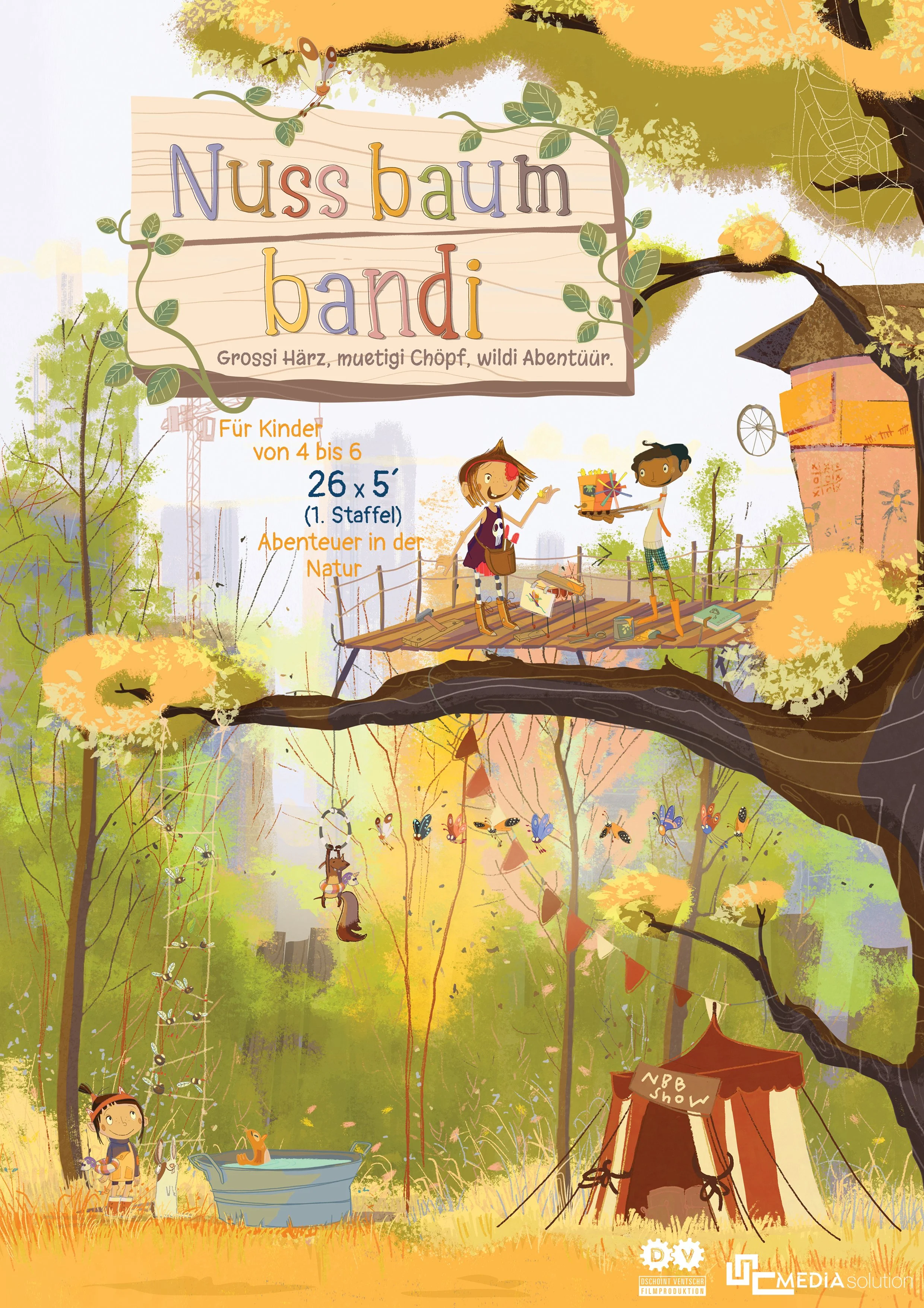 Nussbaumbandi - Grossi Härz, muetigi Chöpf, wildi Abentüür