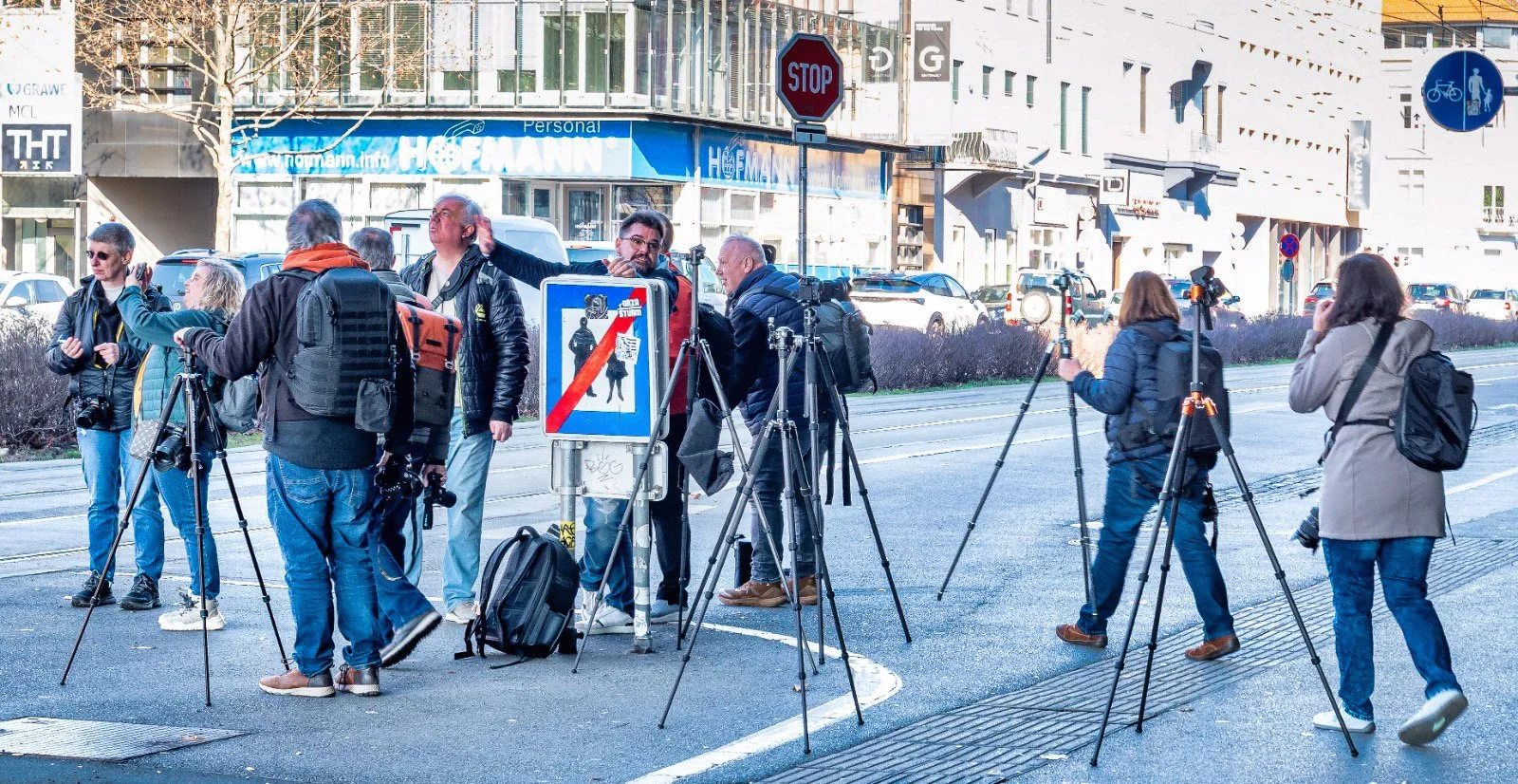 Mit vollem Einsatz bei der Sache