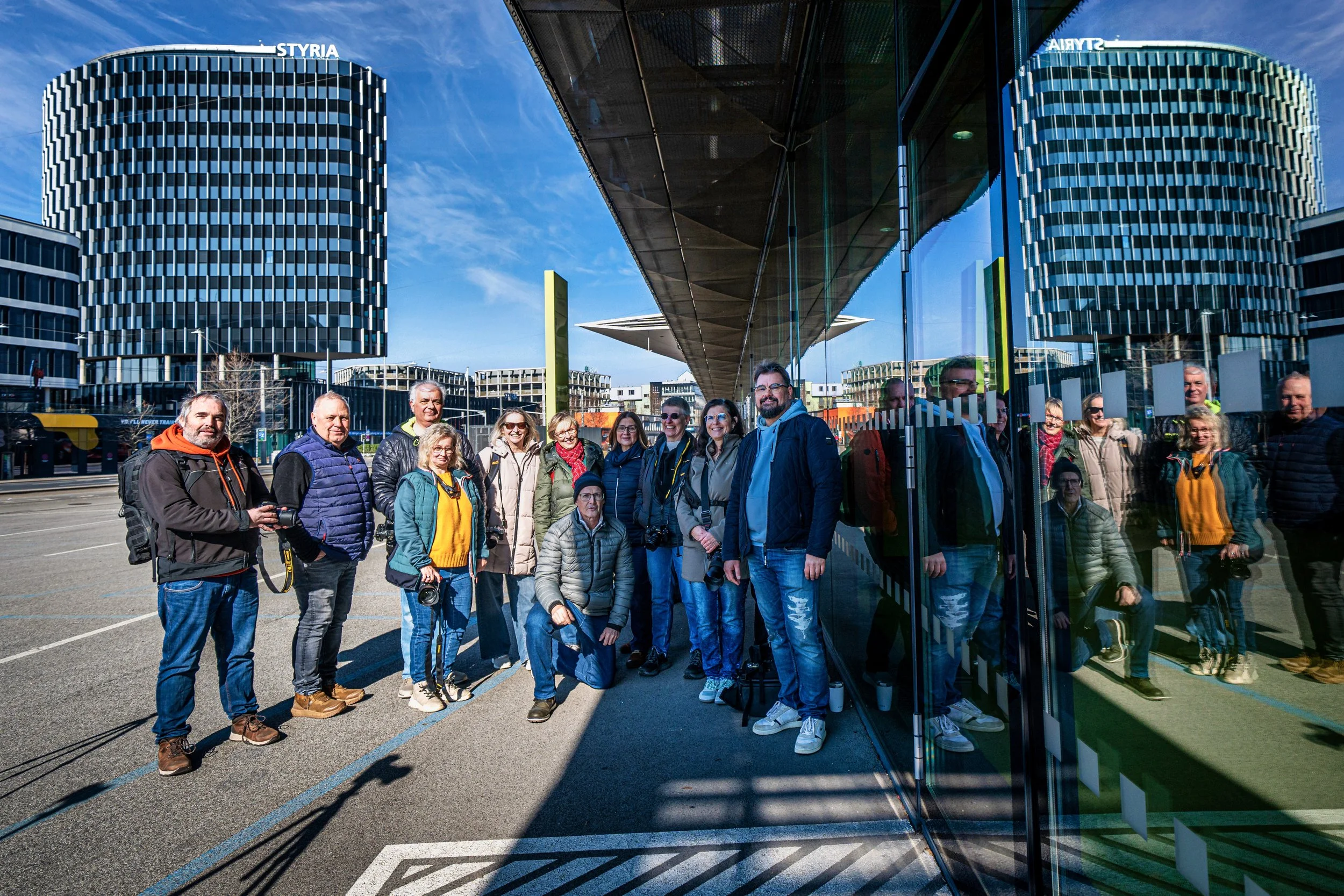 Gruppenfoto "Lines & Light" Architecture Masterclass